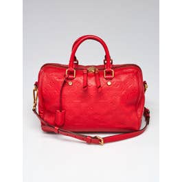 Louis Vuitton Louis Vuitton Orient Monogram Empreinte Leather Speedy 25 Bandouliere Bag