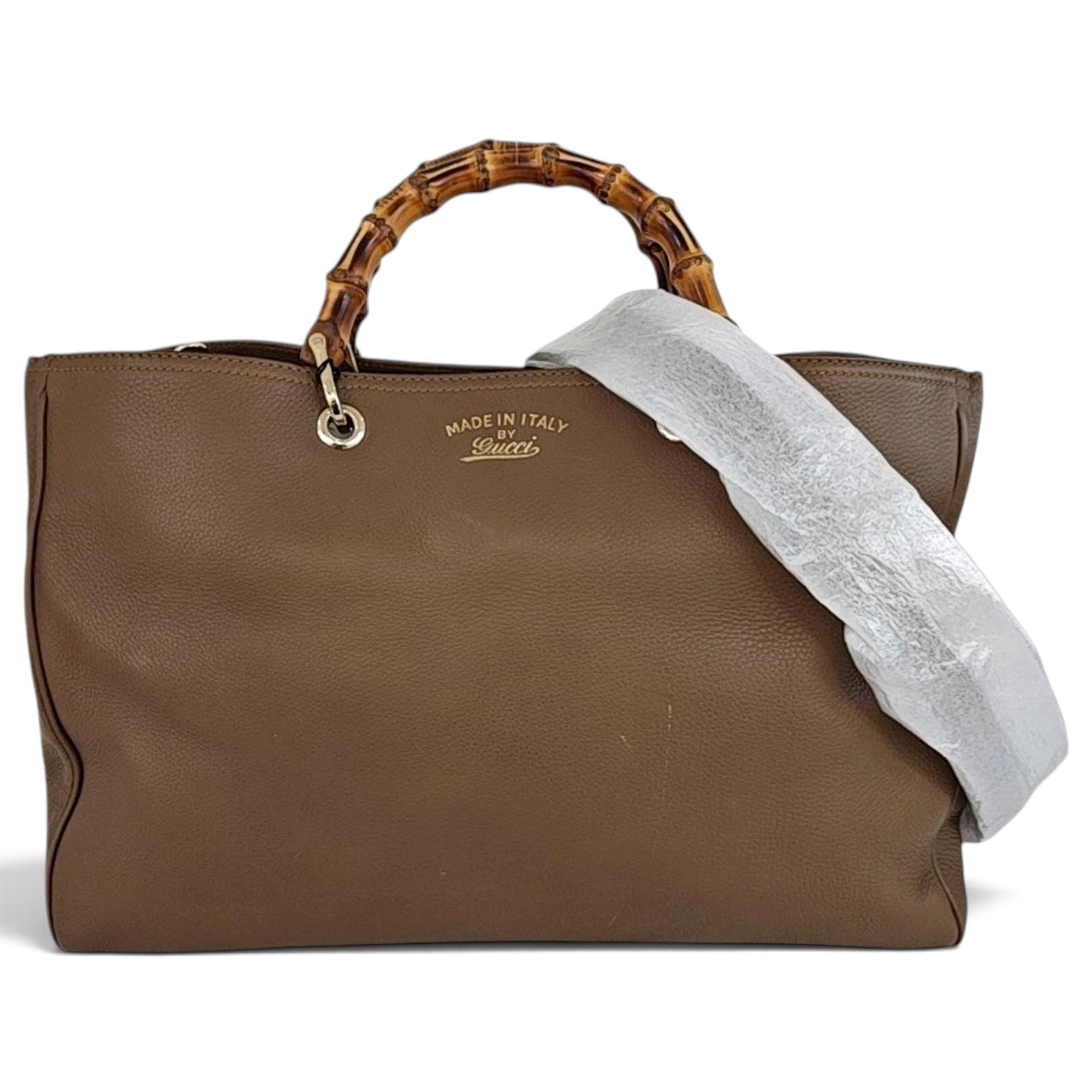 Leather handbag
