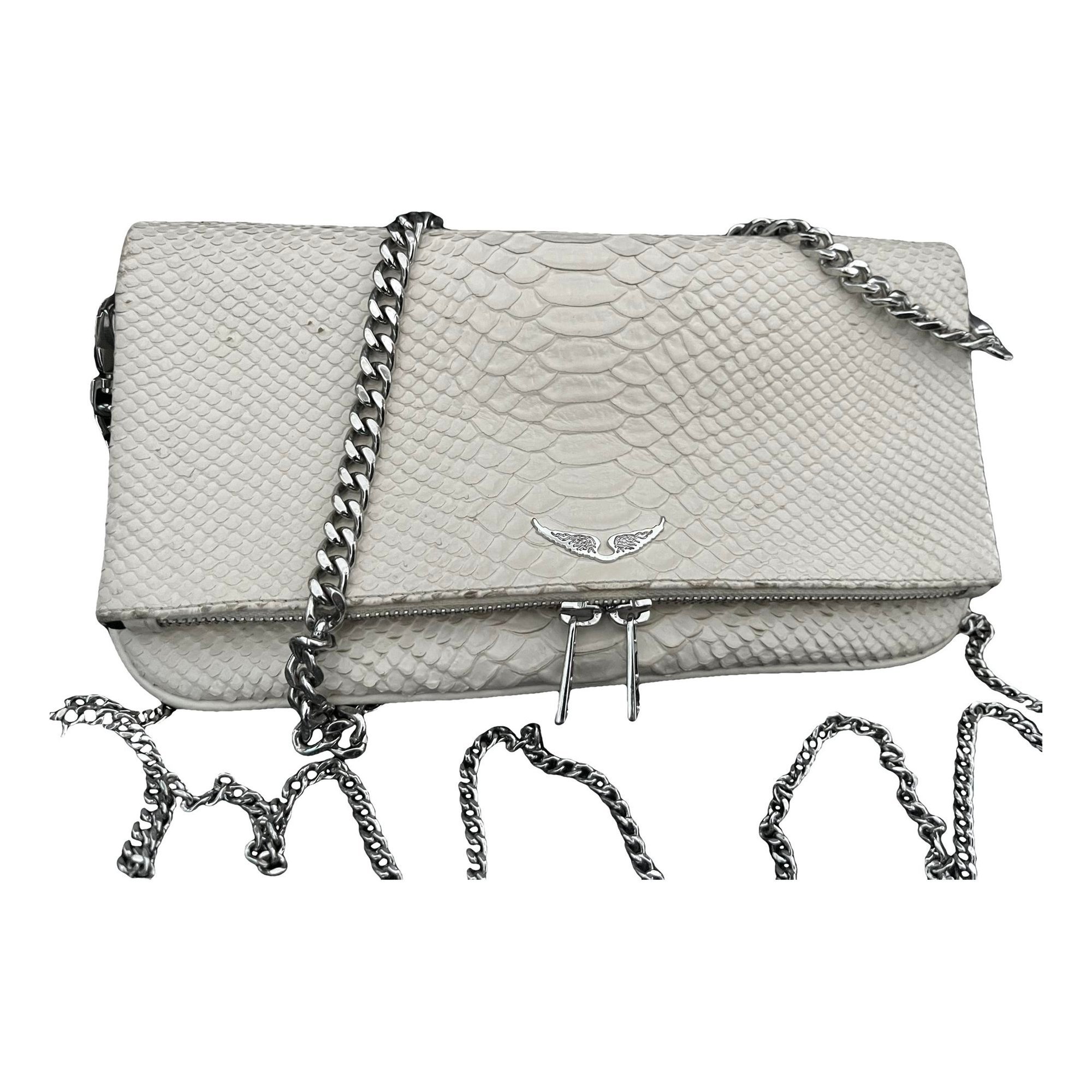 Rock leather crossbody bag