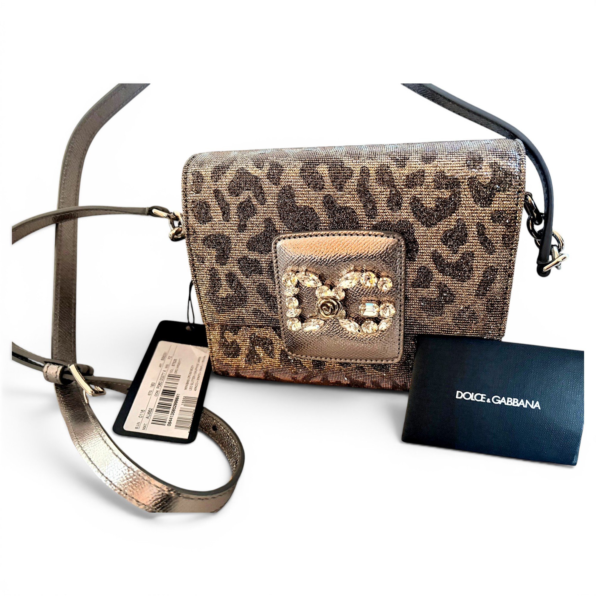Dolce & Gabbana Glitter clutch bag