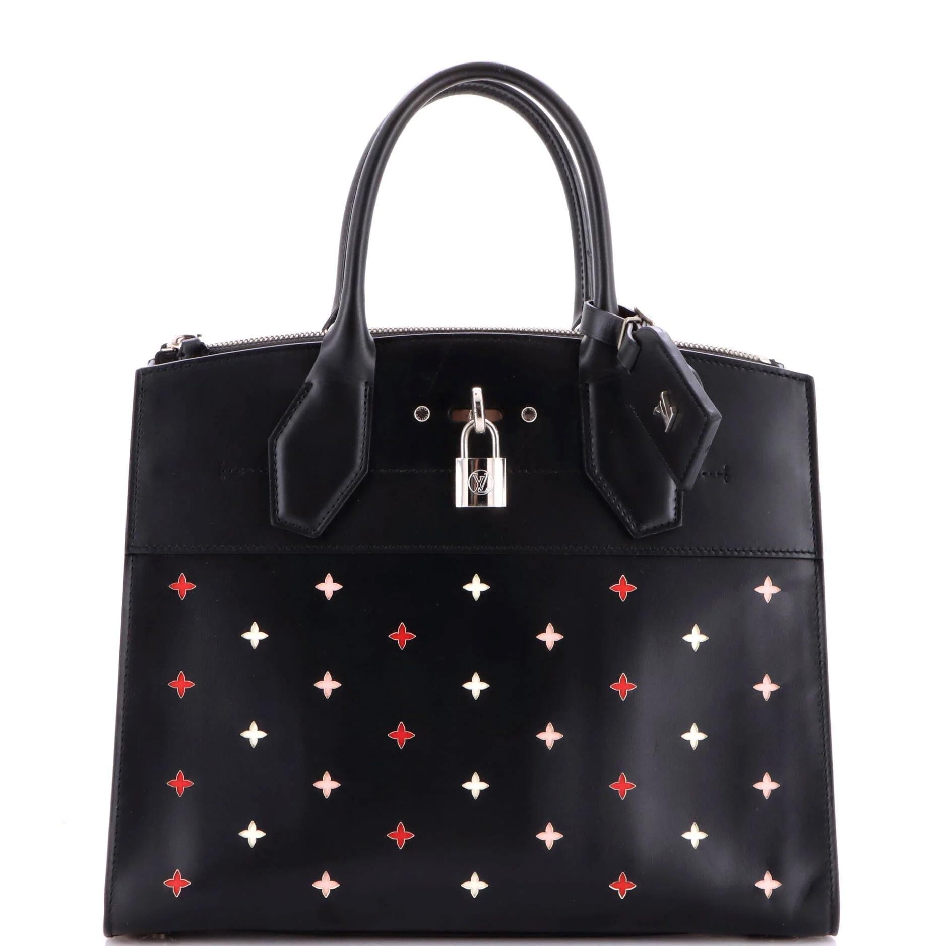 City Steamer leather tote