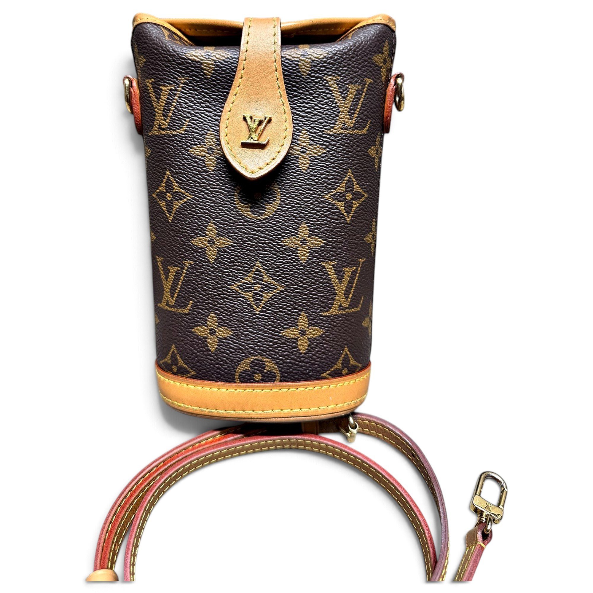 Fold leather handbag