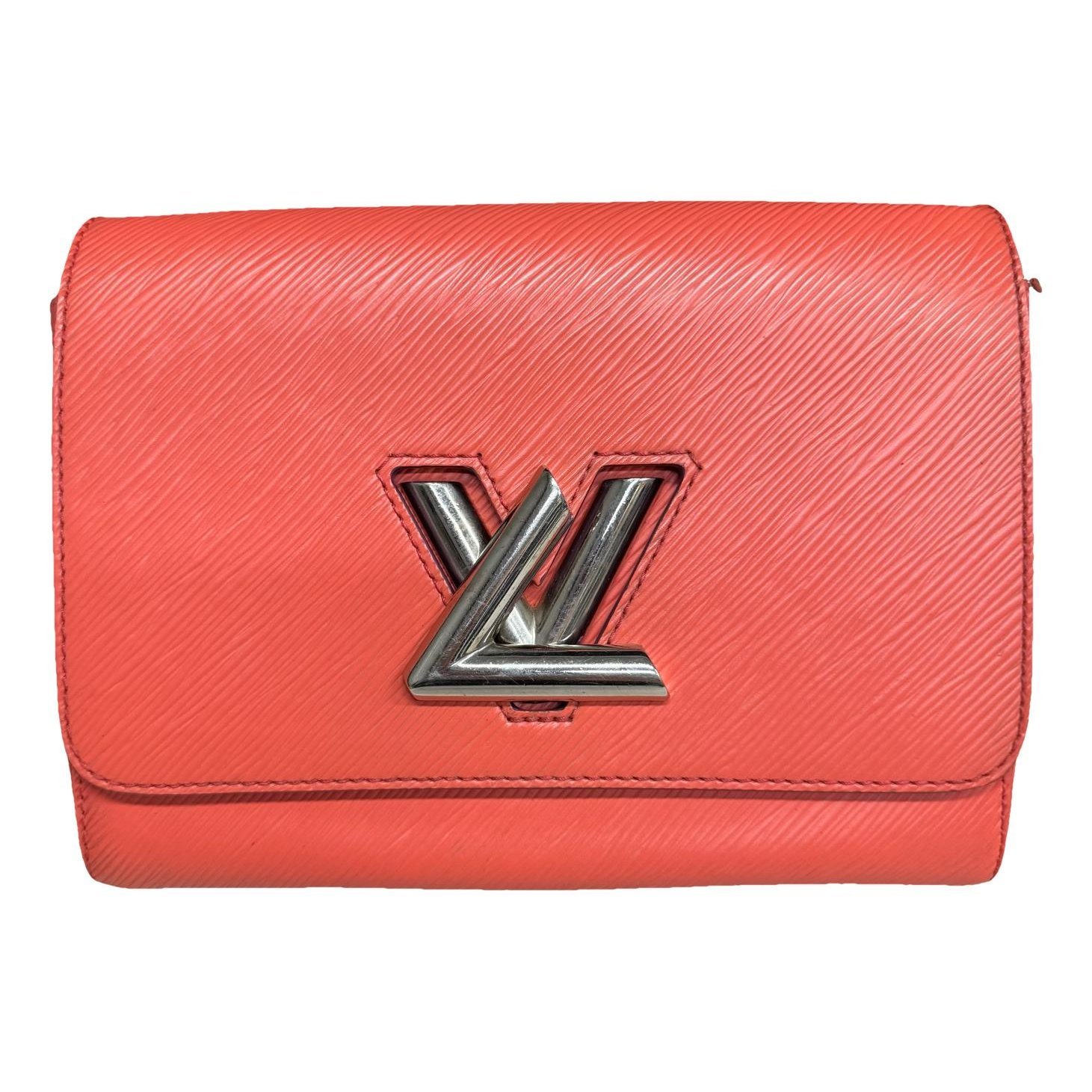 Twist leather handbag