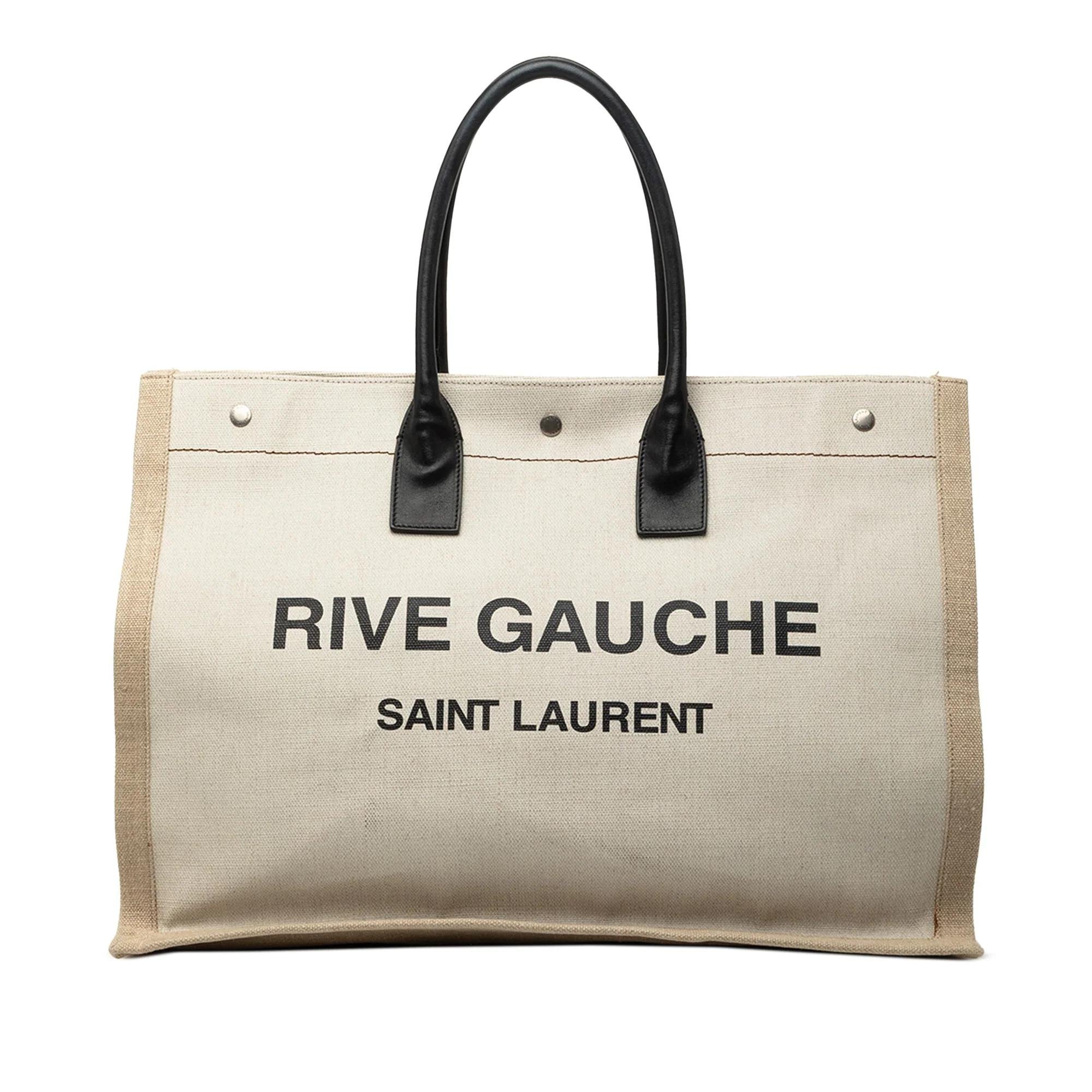 Rive Gauche leather tote