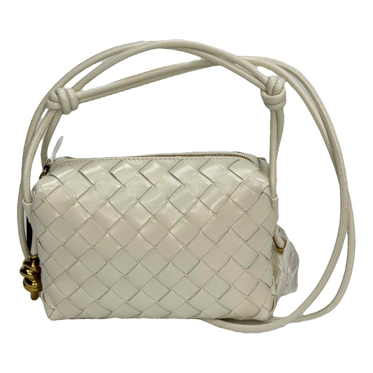 Loop leather handbag