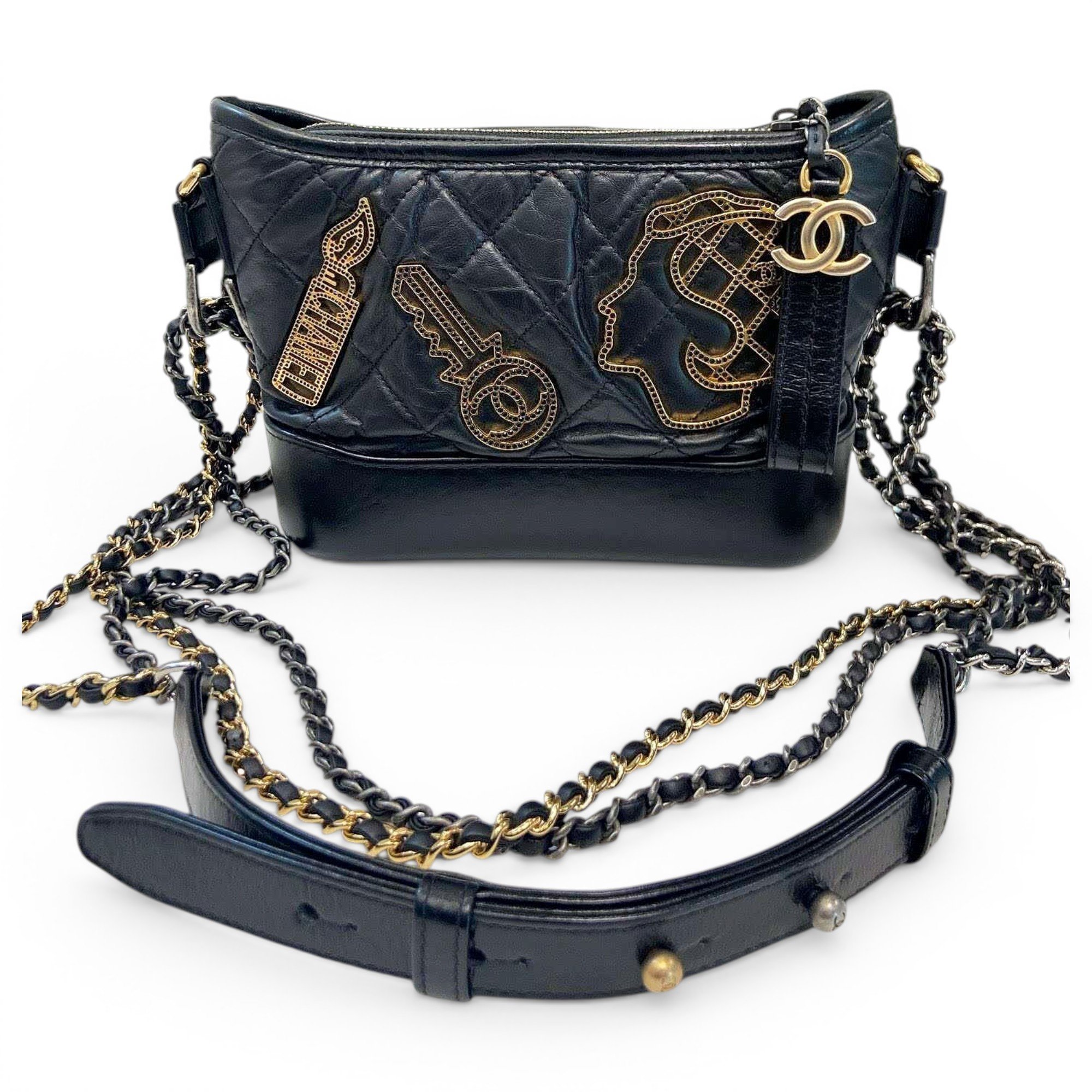 Gabrielle leather handbag
