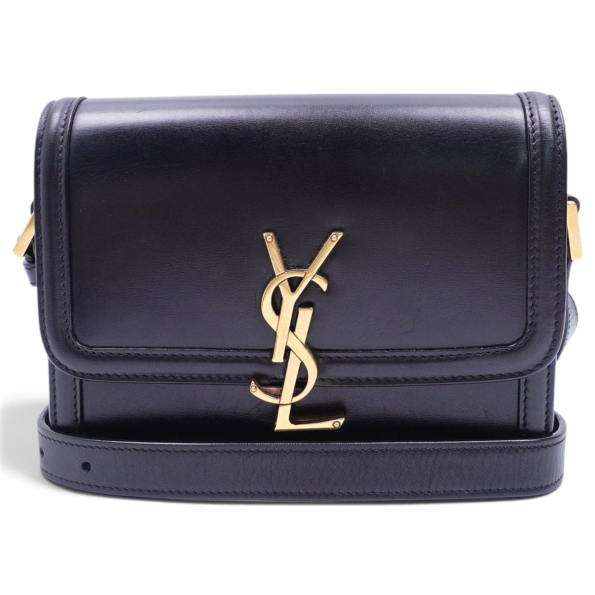 Solférino leather crossbody bag