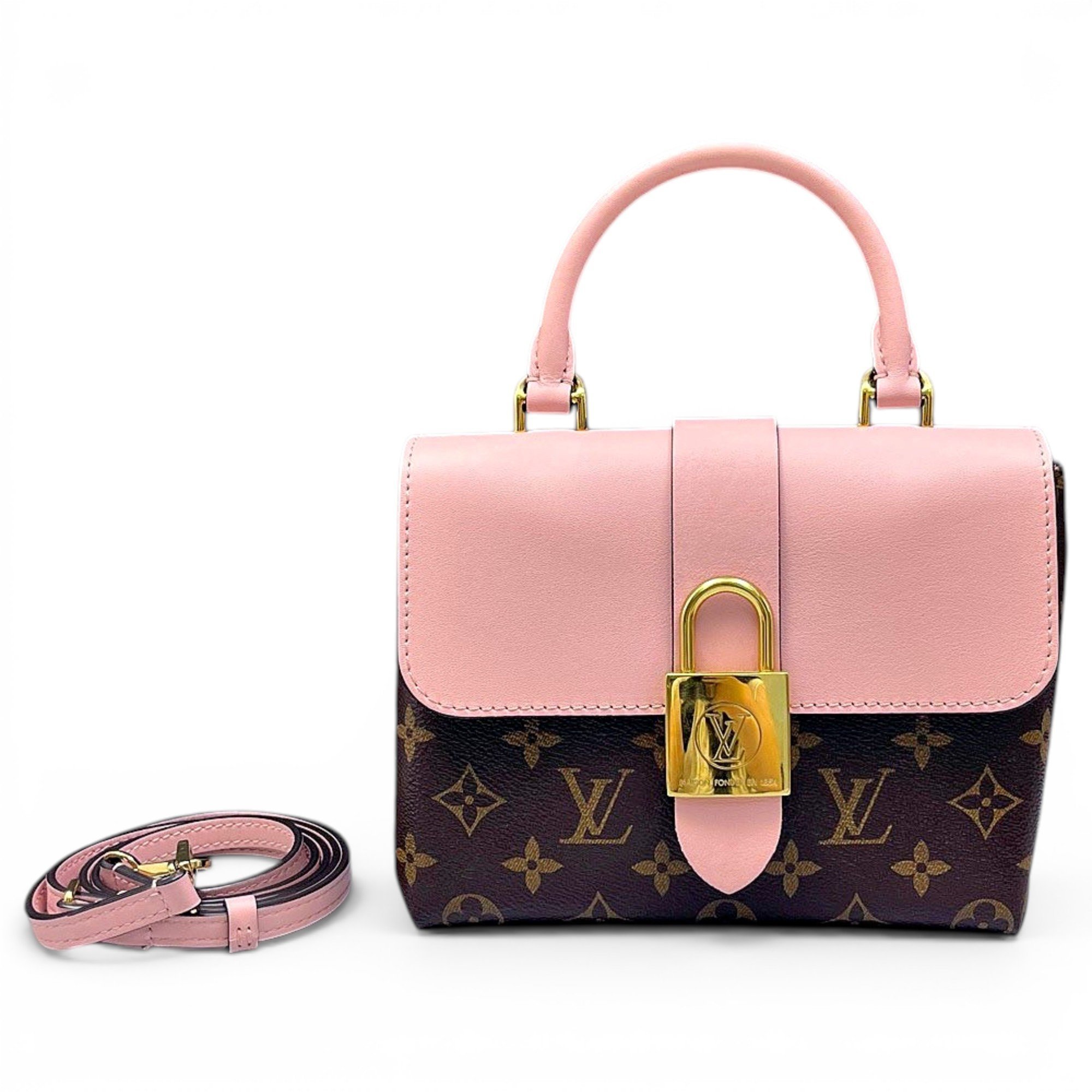 Locky BB leather handbag