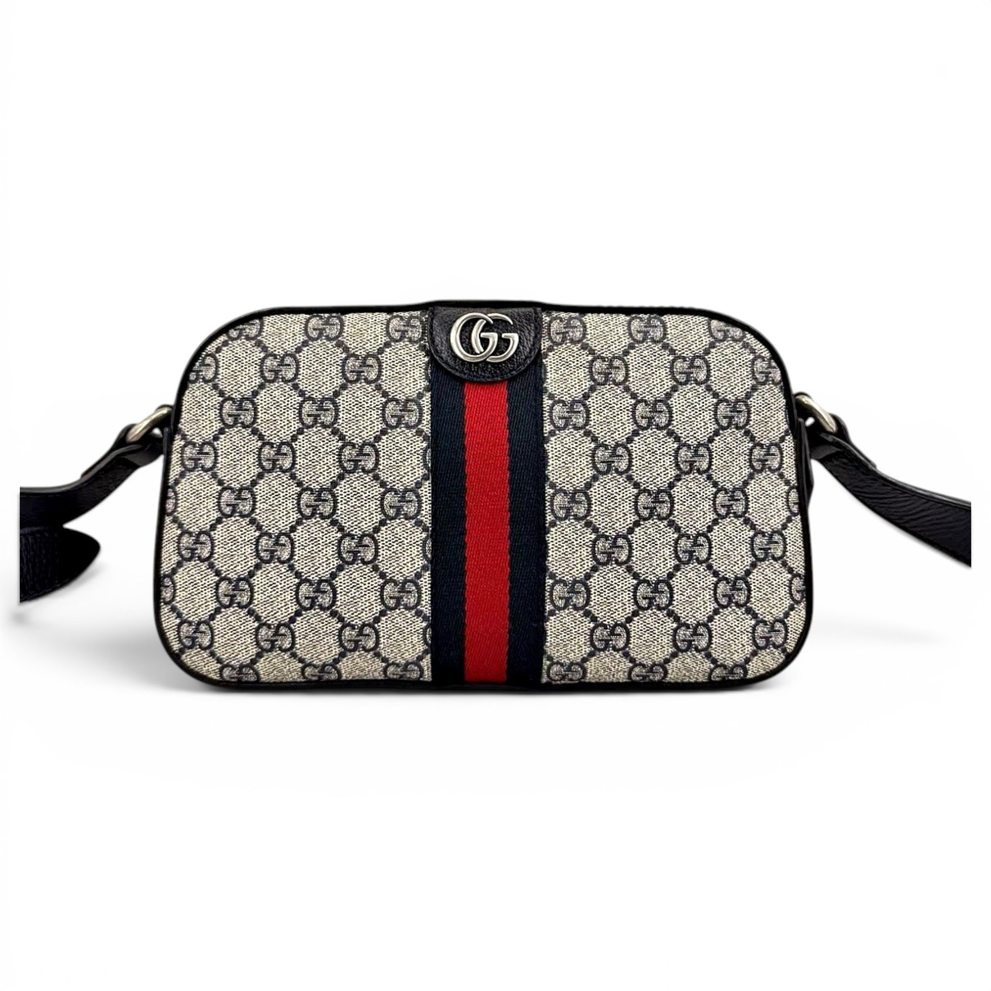 Ophidia cloth crossbody bag