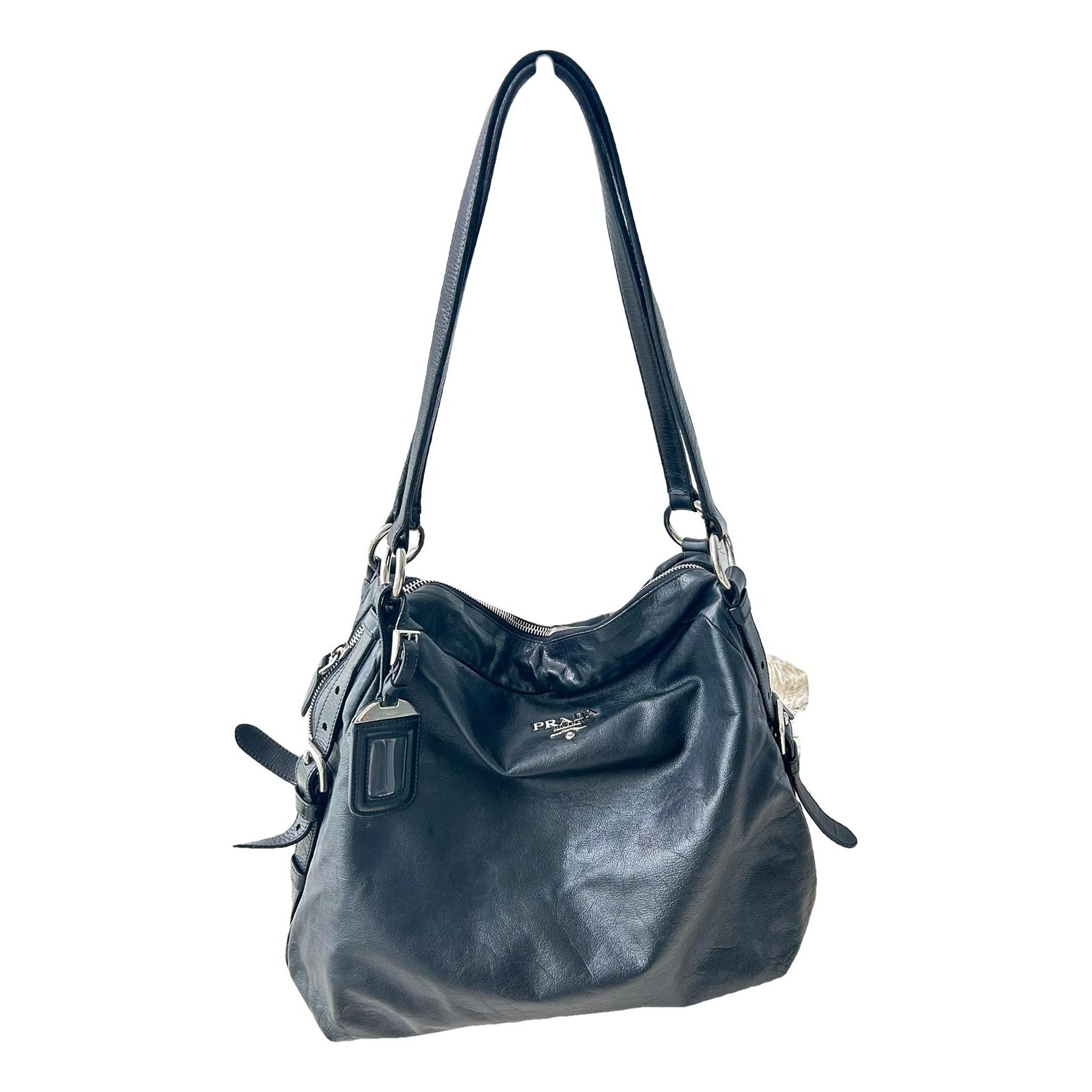 Leather handbag