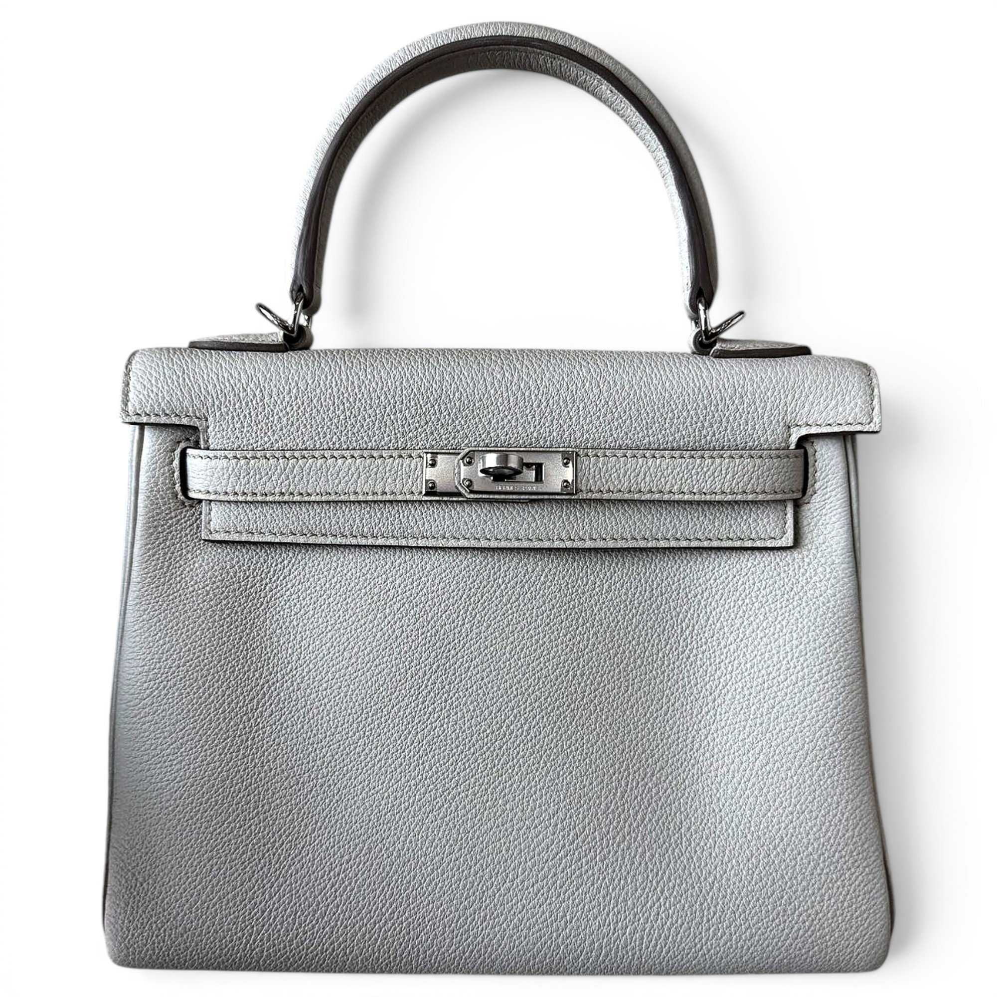 Kelly 25 leather handbag