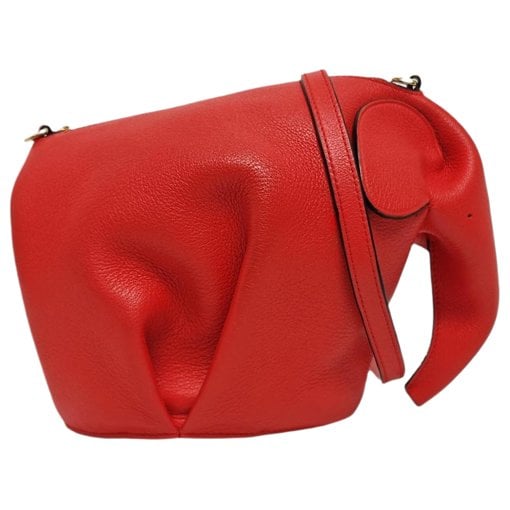Animals leather crossbody bag