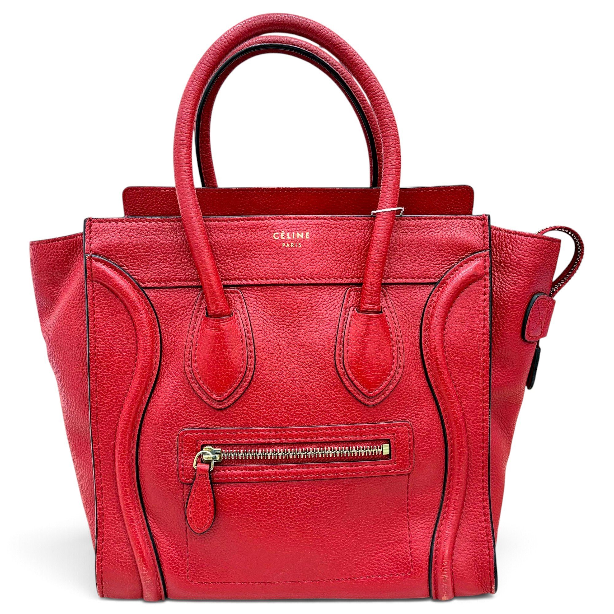 Luggage leather handbag