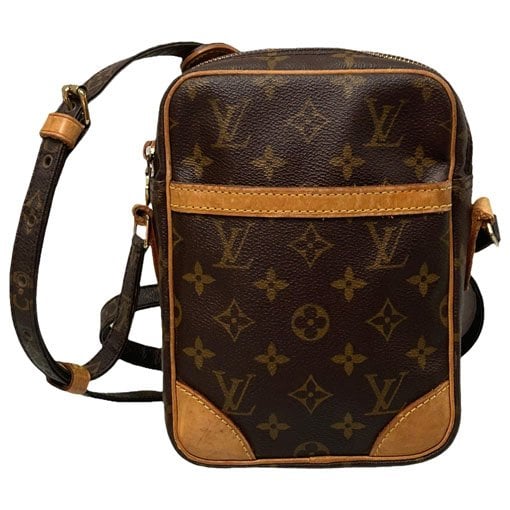 Danube leather crossbody bag