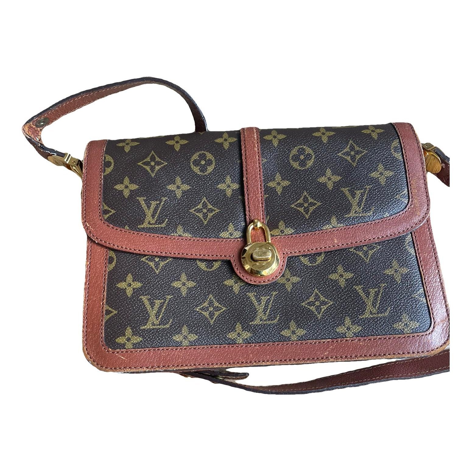 Dauphine Vintage leather handbag