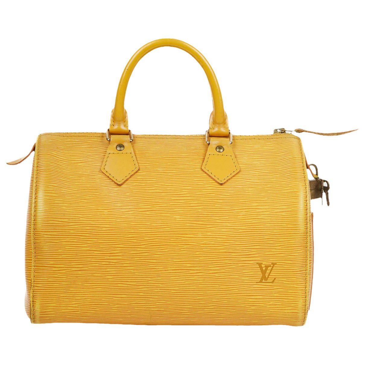 Speedy leather handbag