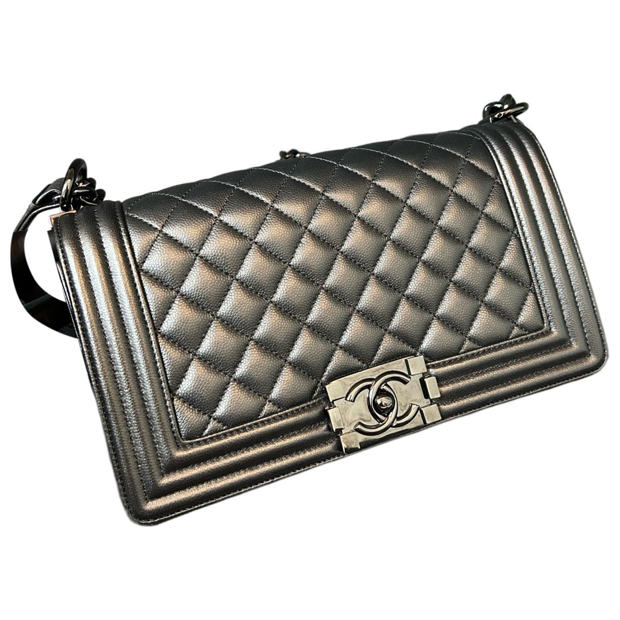 Boy leather crossbody bag