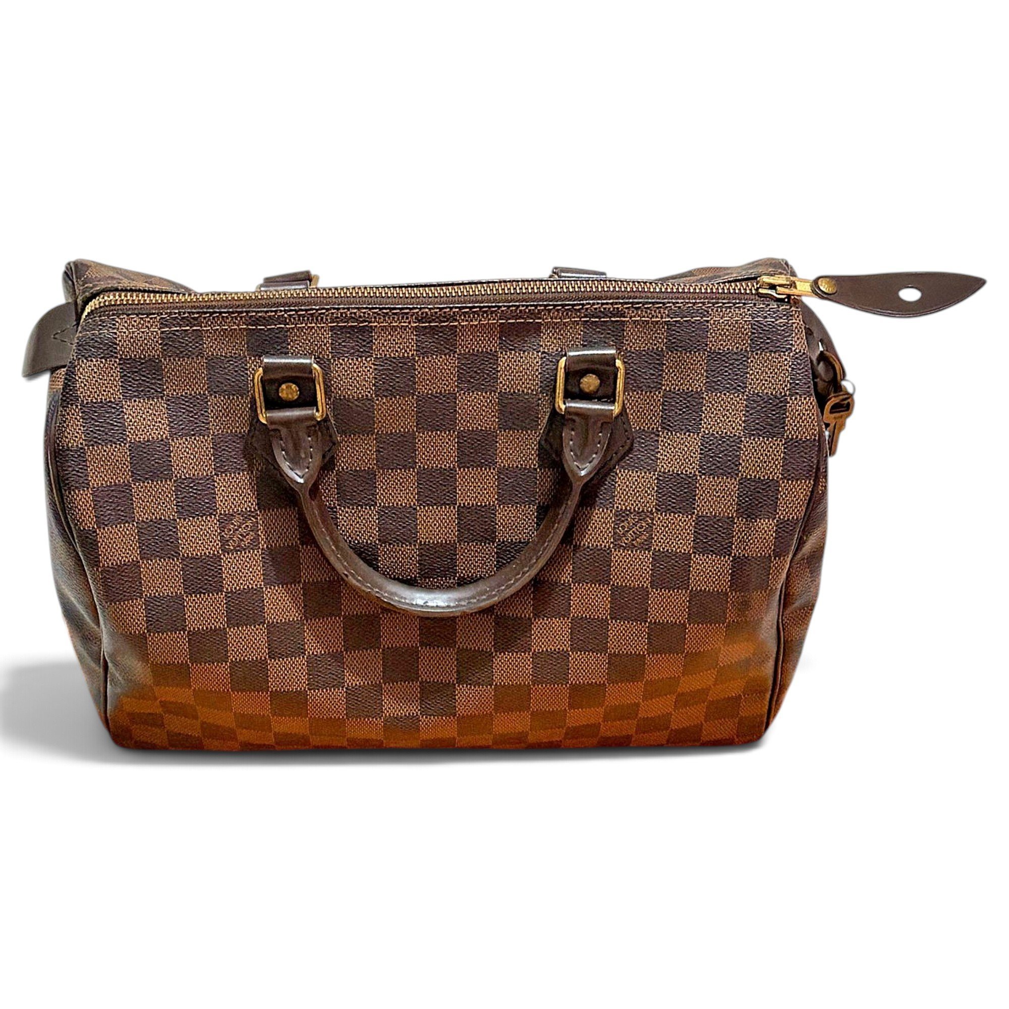 Speedy leather handbag