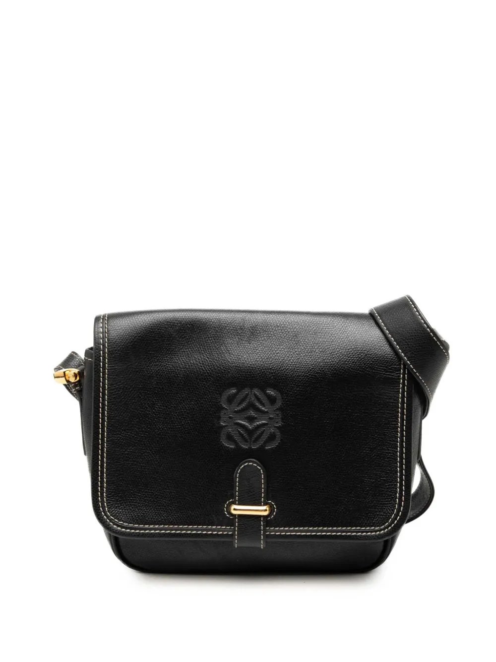 20th Century Leather Anagram crossbody bag