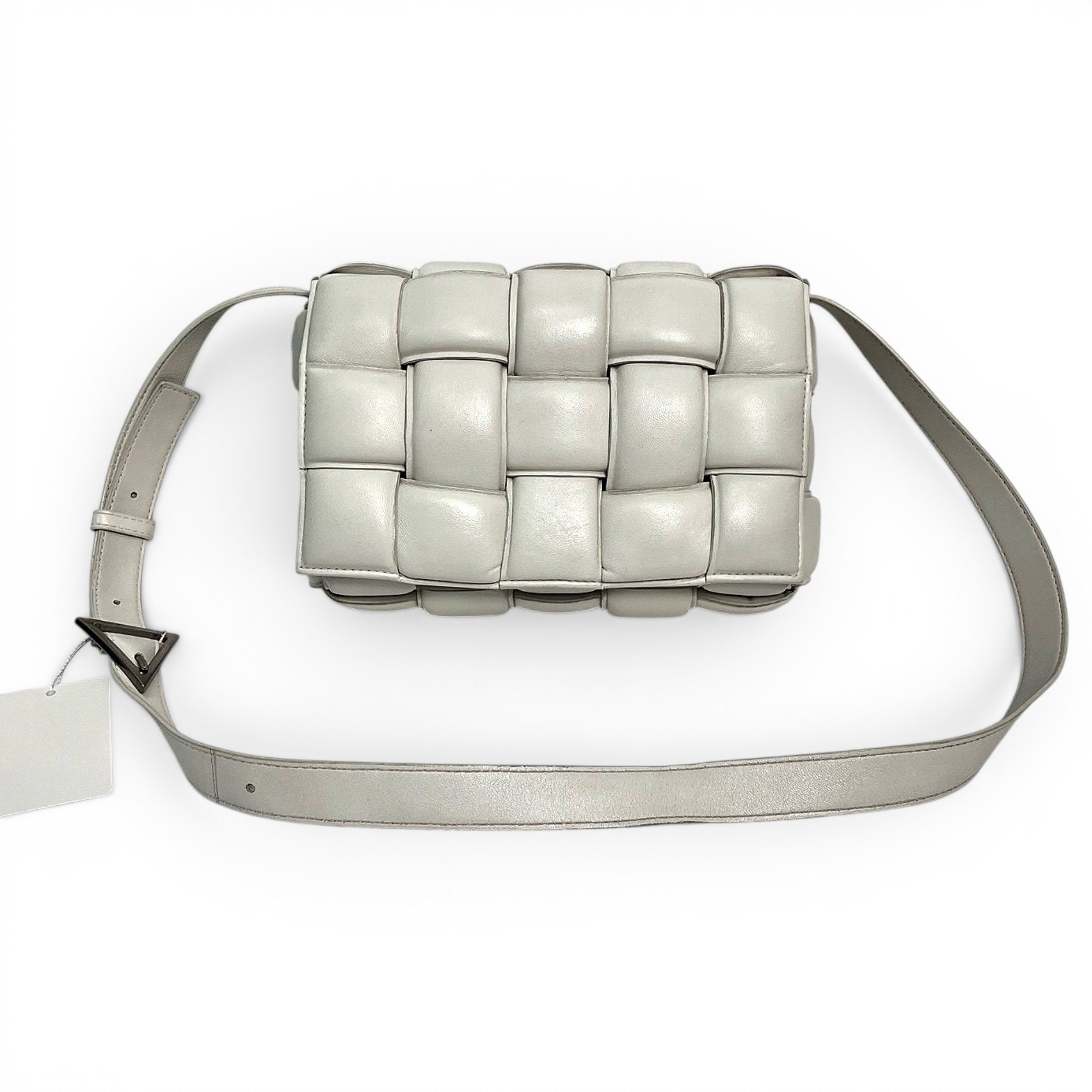 Cassette Padded leather handbag