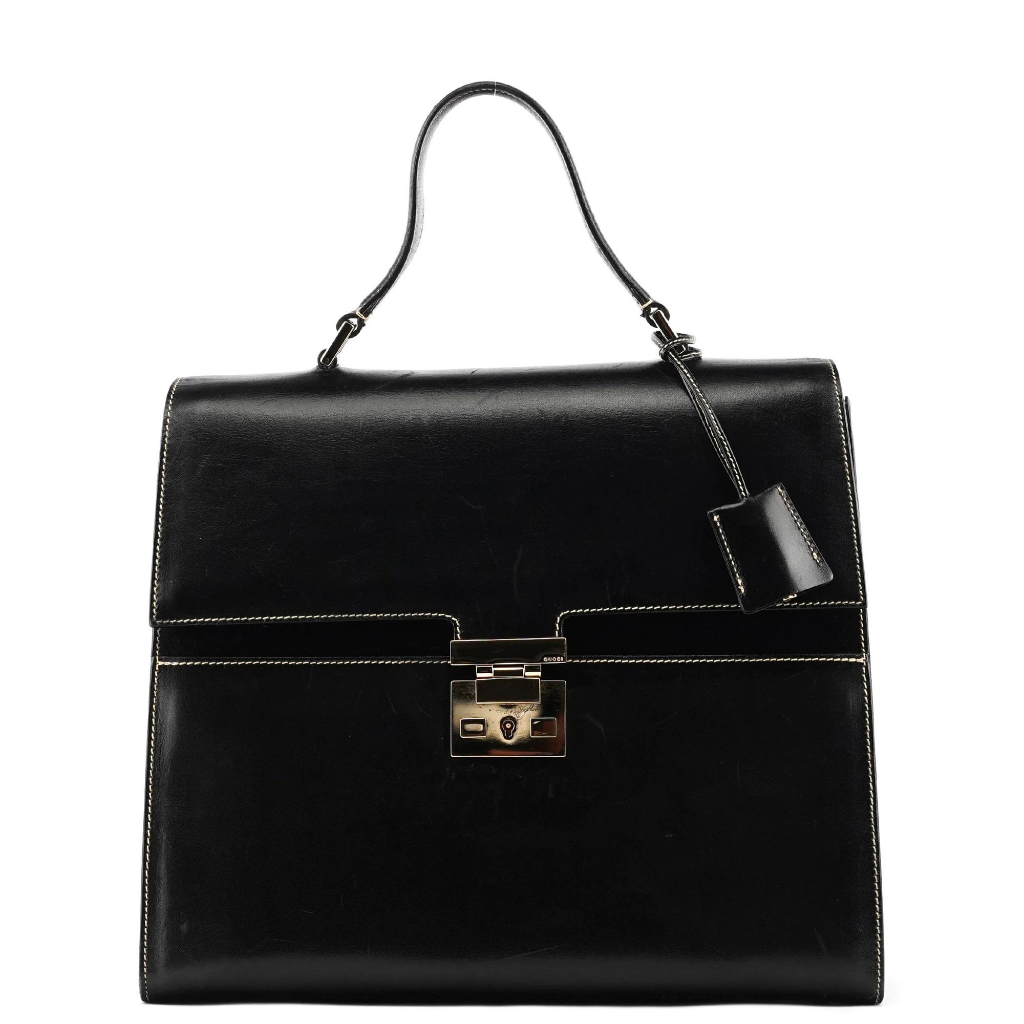 Lady Lock leather handbag