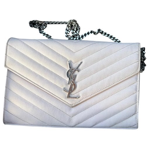 Cassandre leather clutch bag
