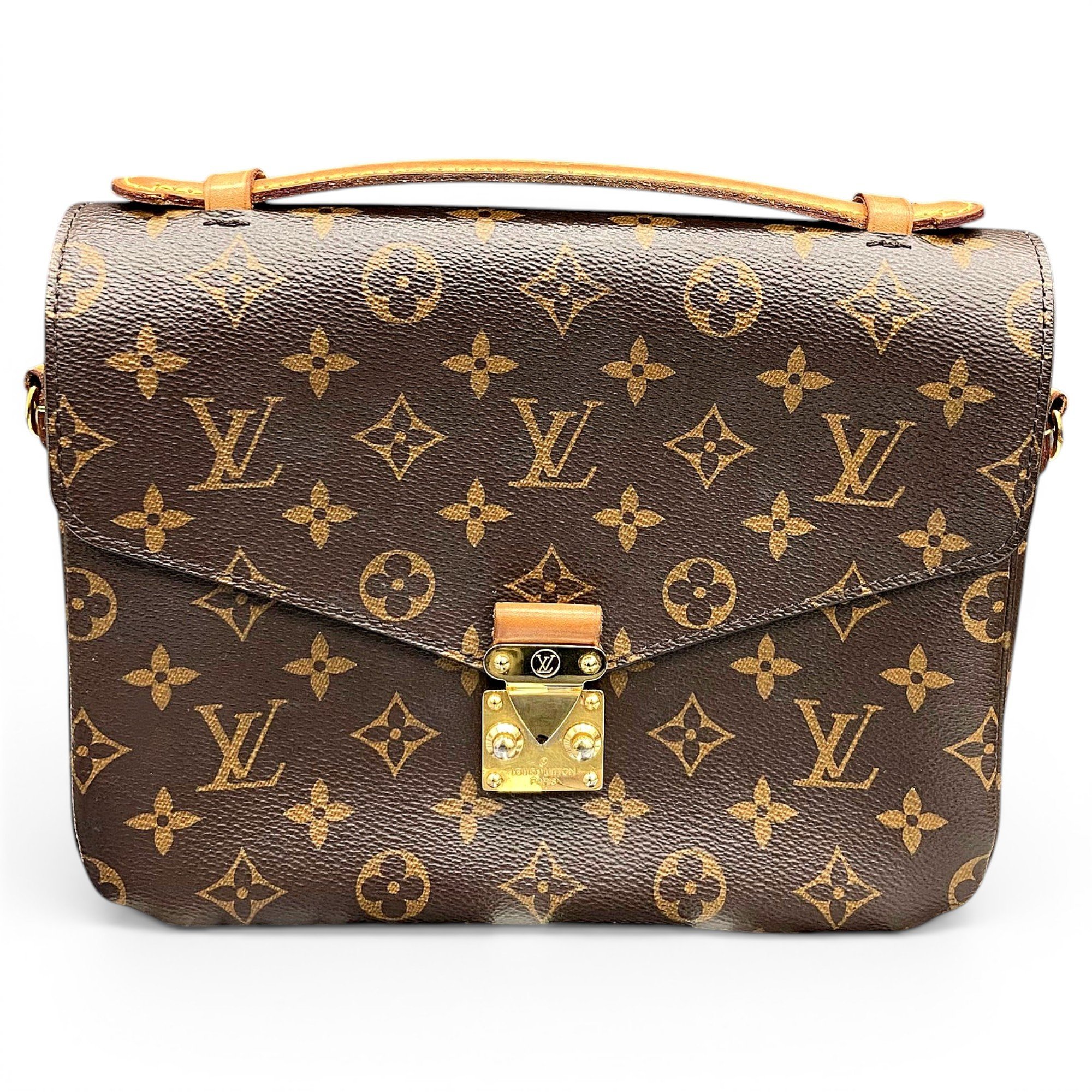 Metis leather handbag