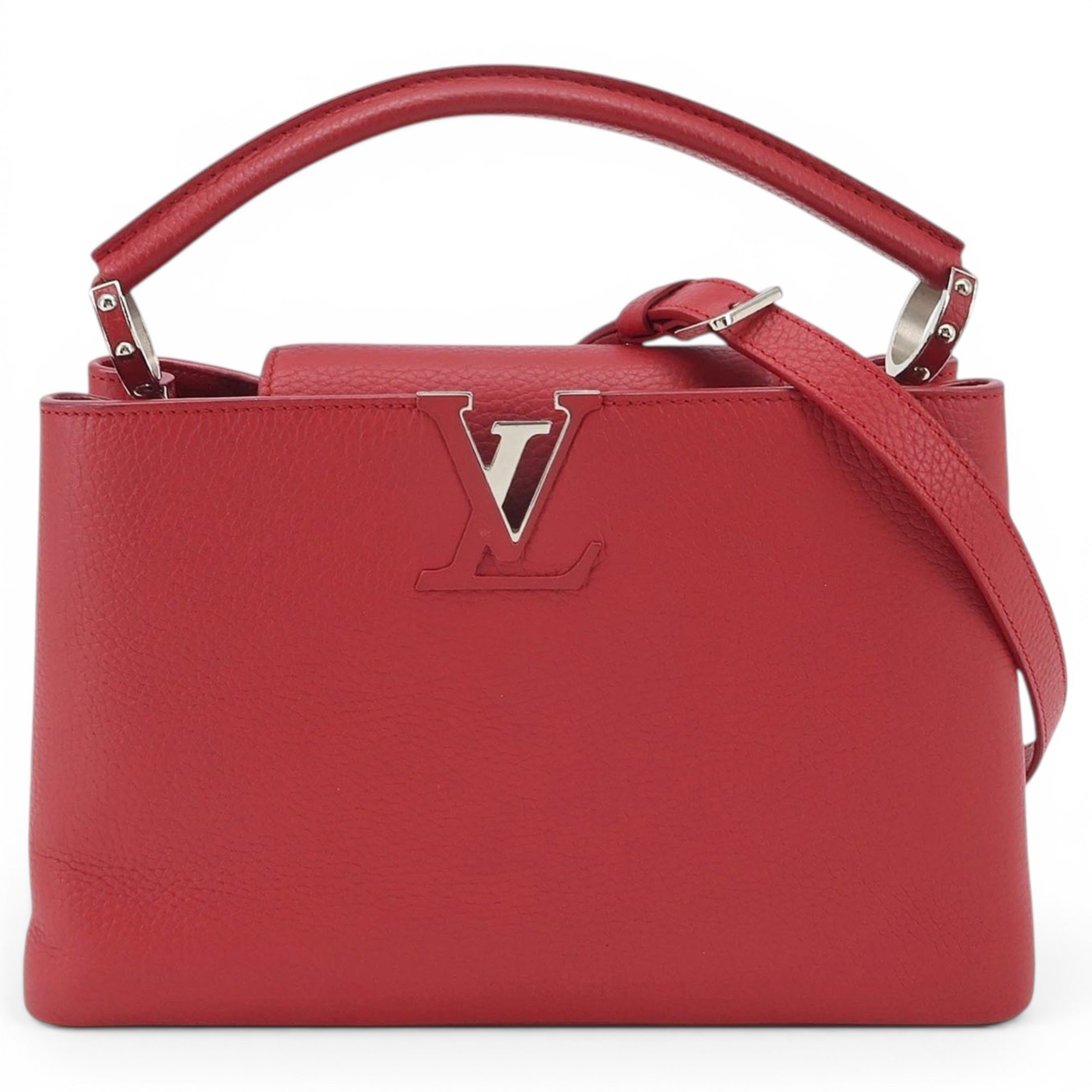 Capucines leather handbag