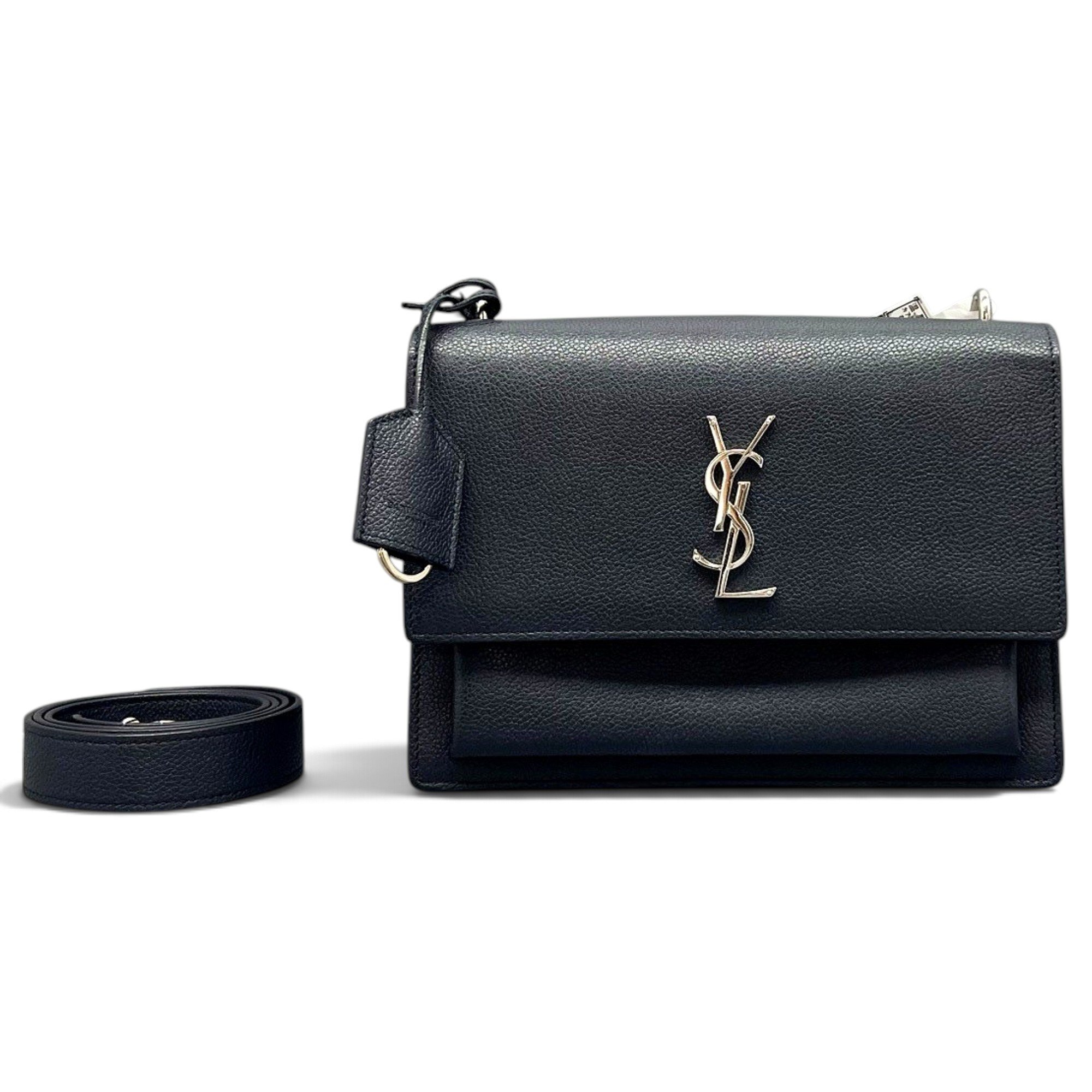 Sunset leather crossbody bag