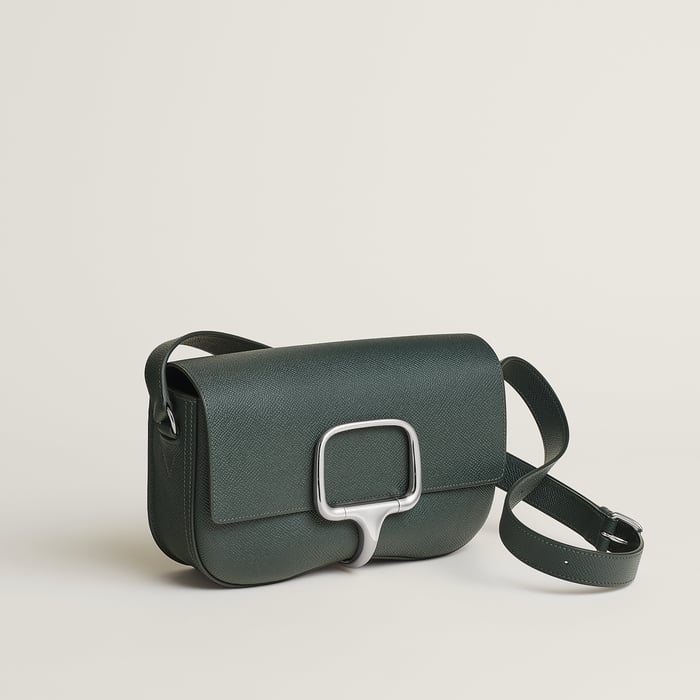 Vert Mangrove Hermès Della Cavalleria Elan Bag
