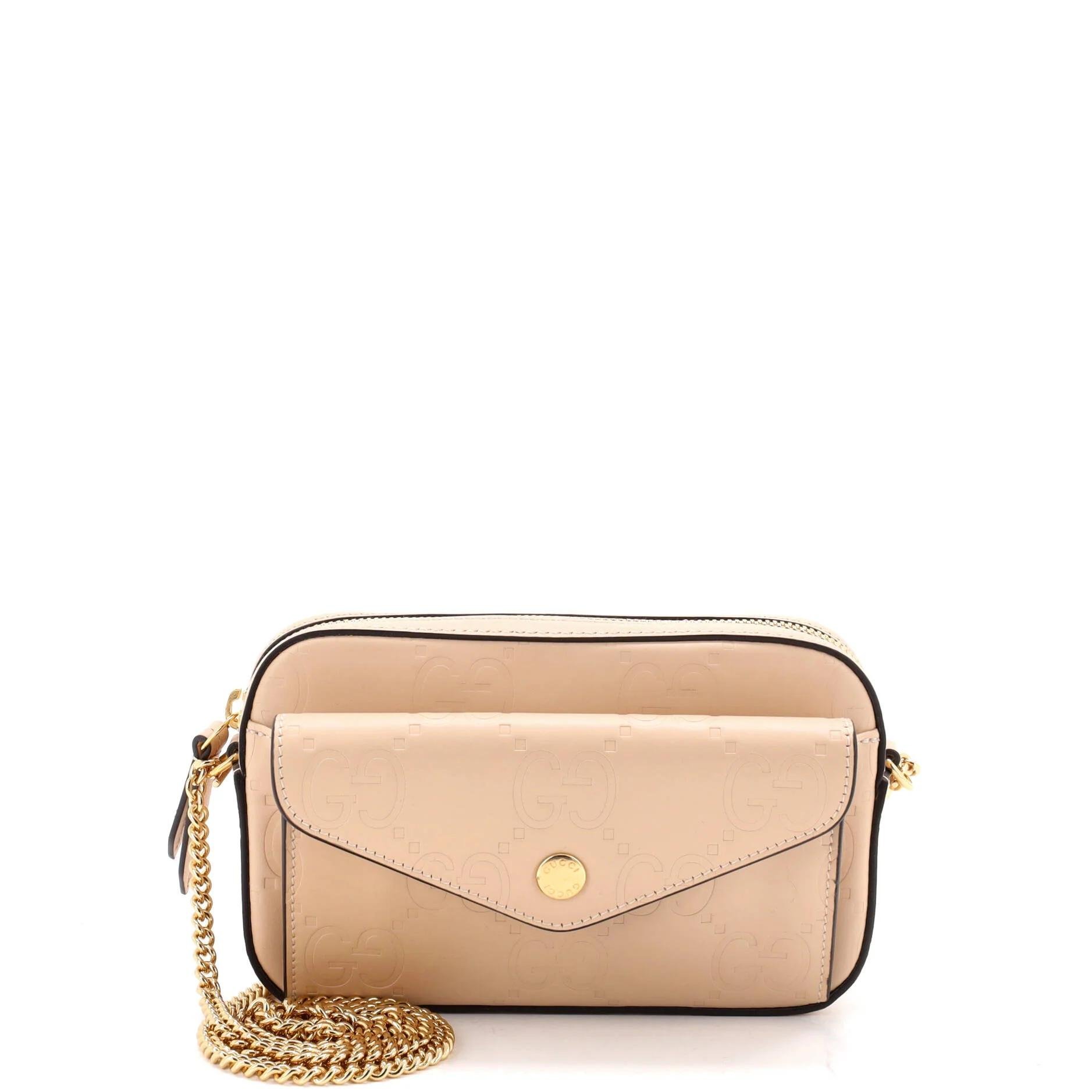 Leather crossbody bag