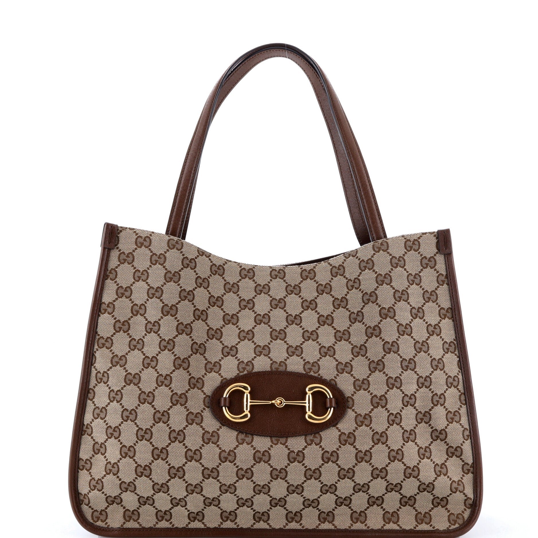Horsebit 1955 Tote GG Canvas with Leather Medium