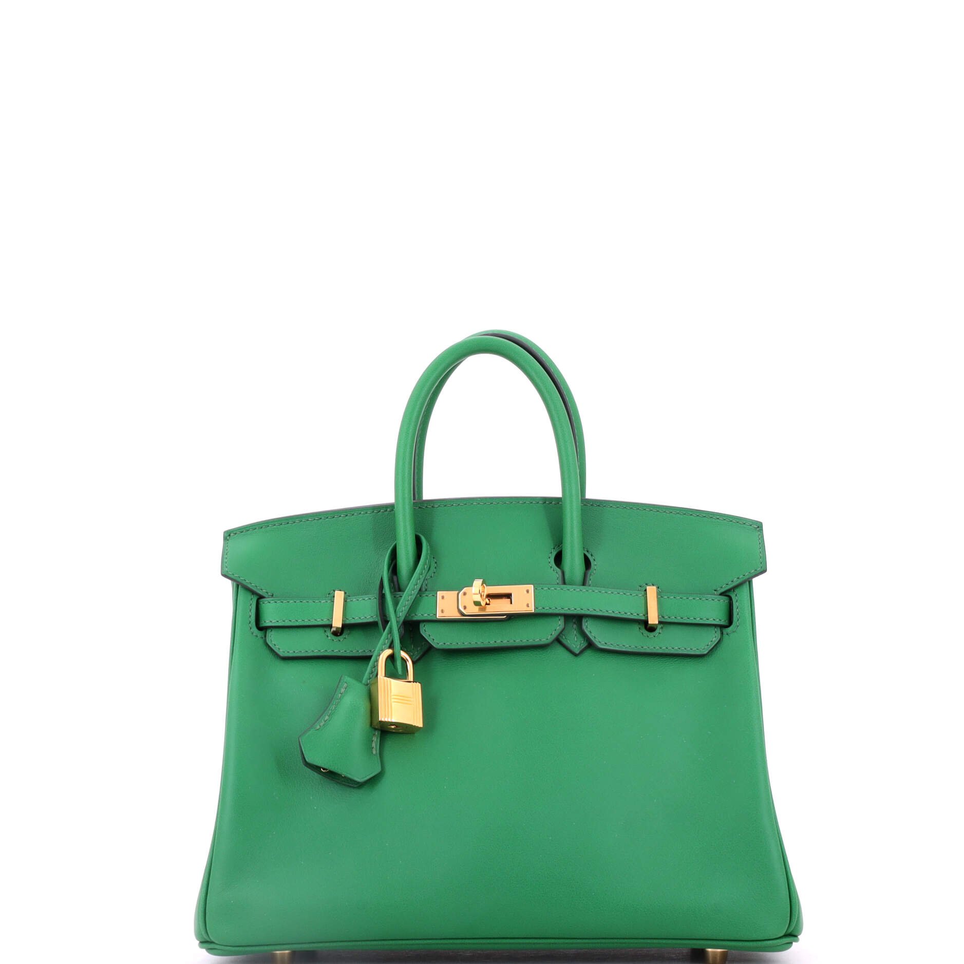 Birkin Handbag Cactus Swift with Gold Hardware 25