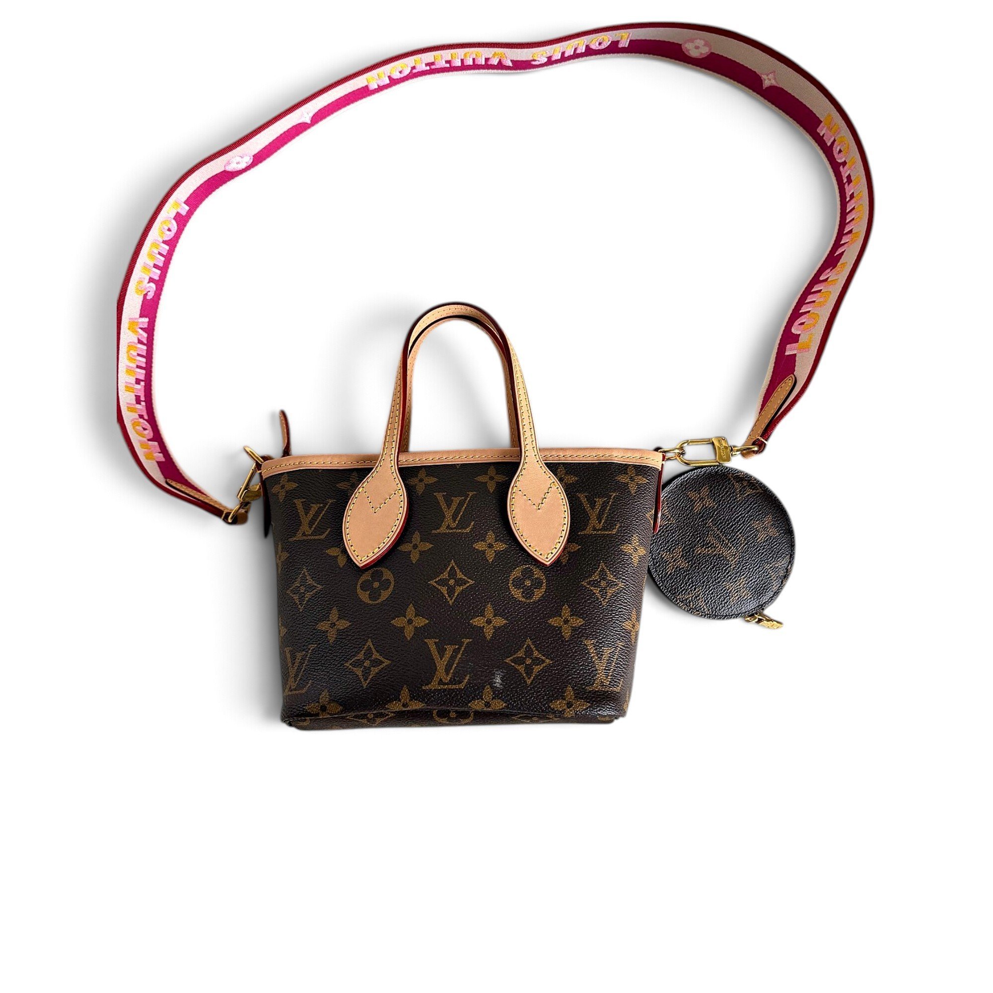 Neverfull leather crossbody bag
