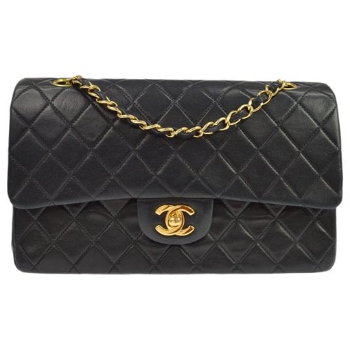 Trendy CC Flap leather handbag