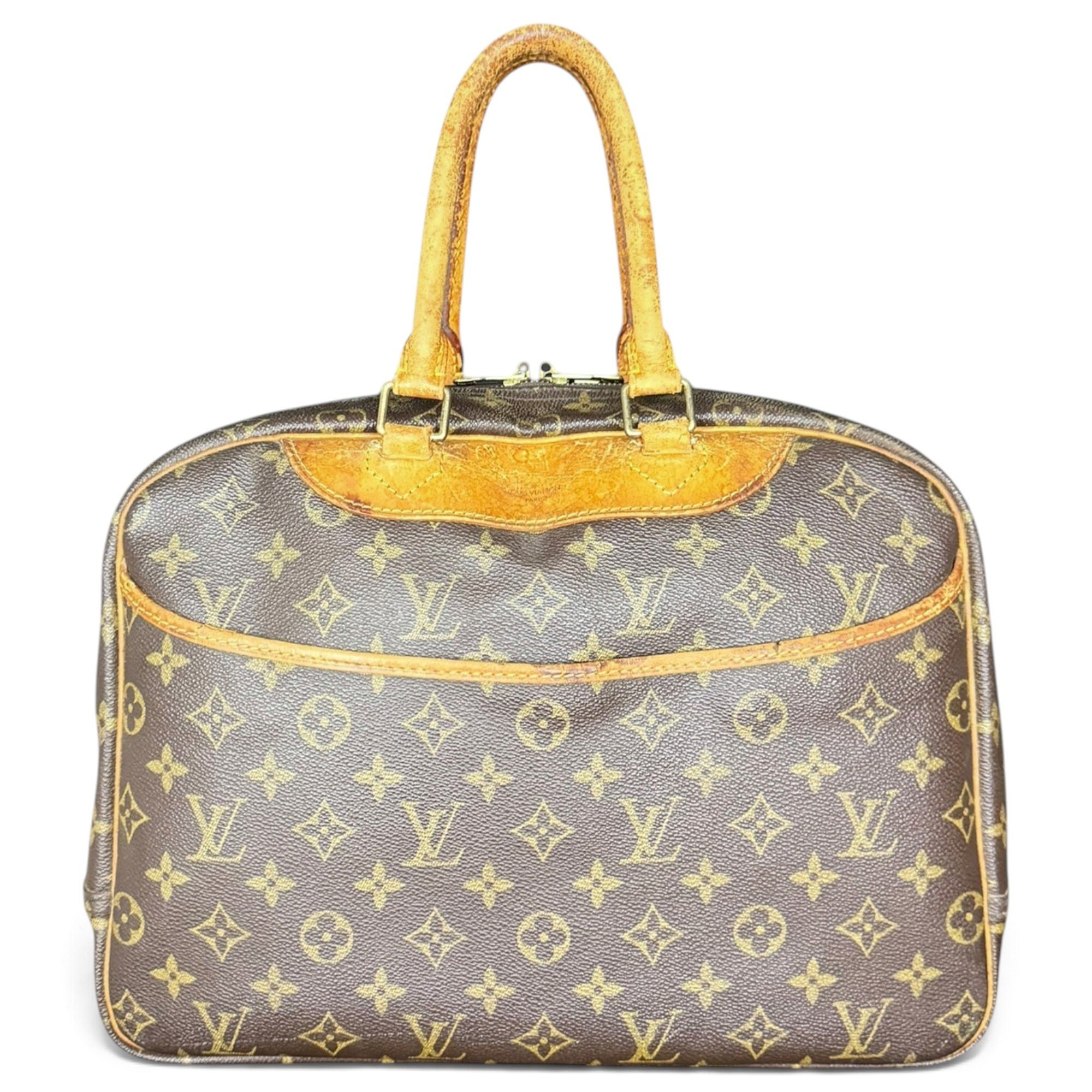 Deauville leather handbag