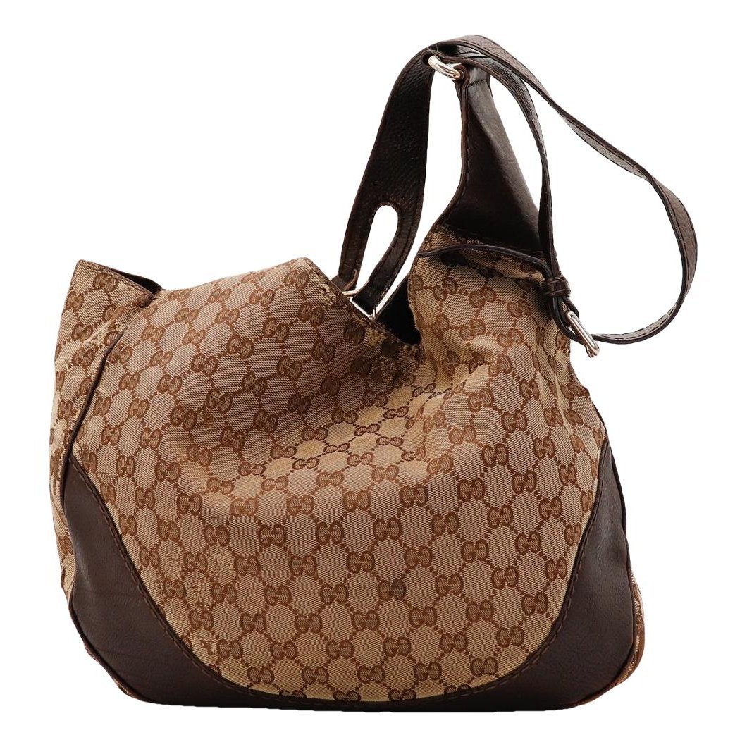 Hobo leather handbag