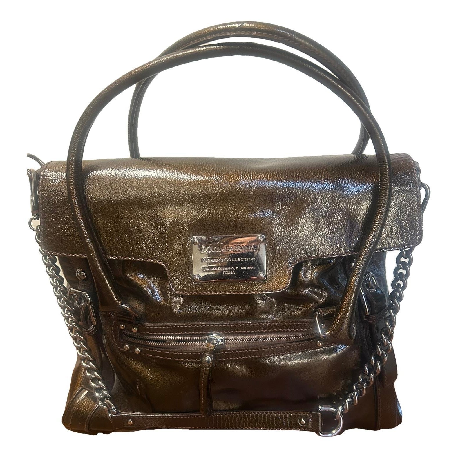 Dolce & Gabbana Patent leather handbag