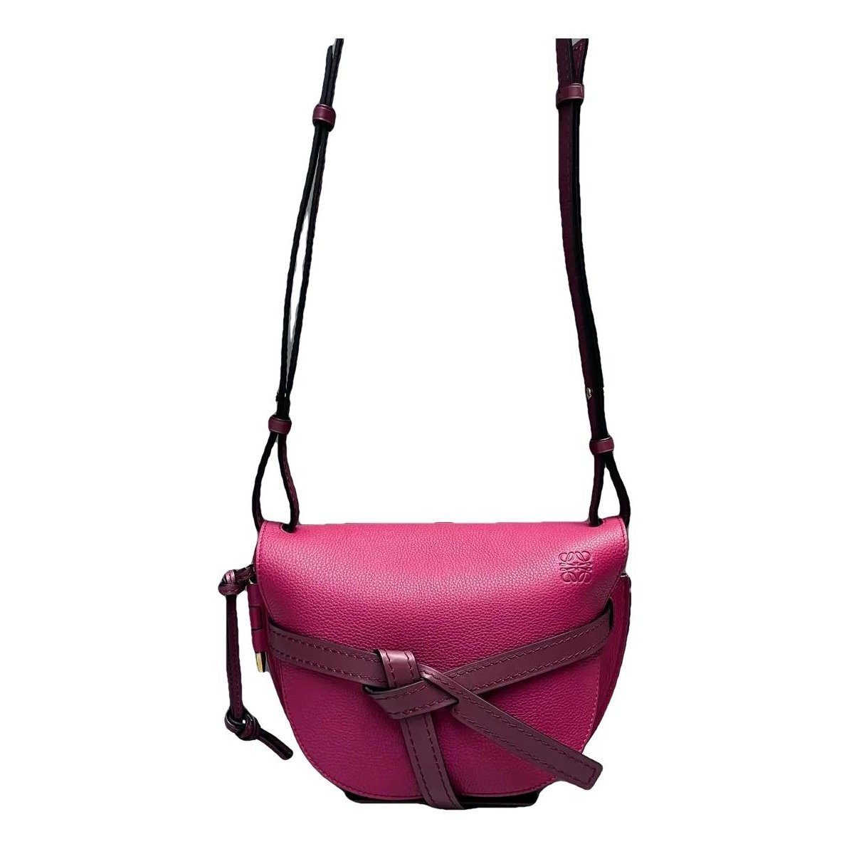 Gate leather crossbody bag