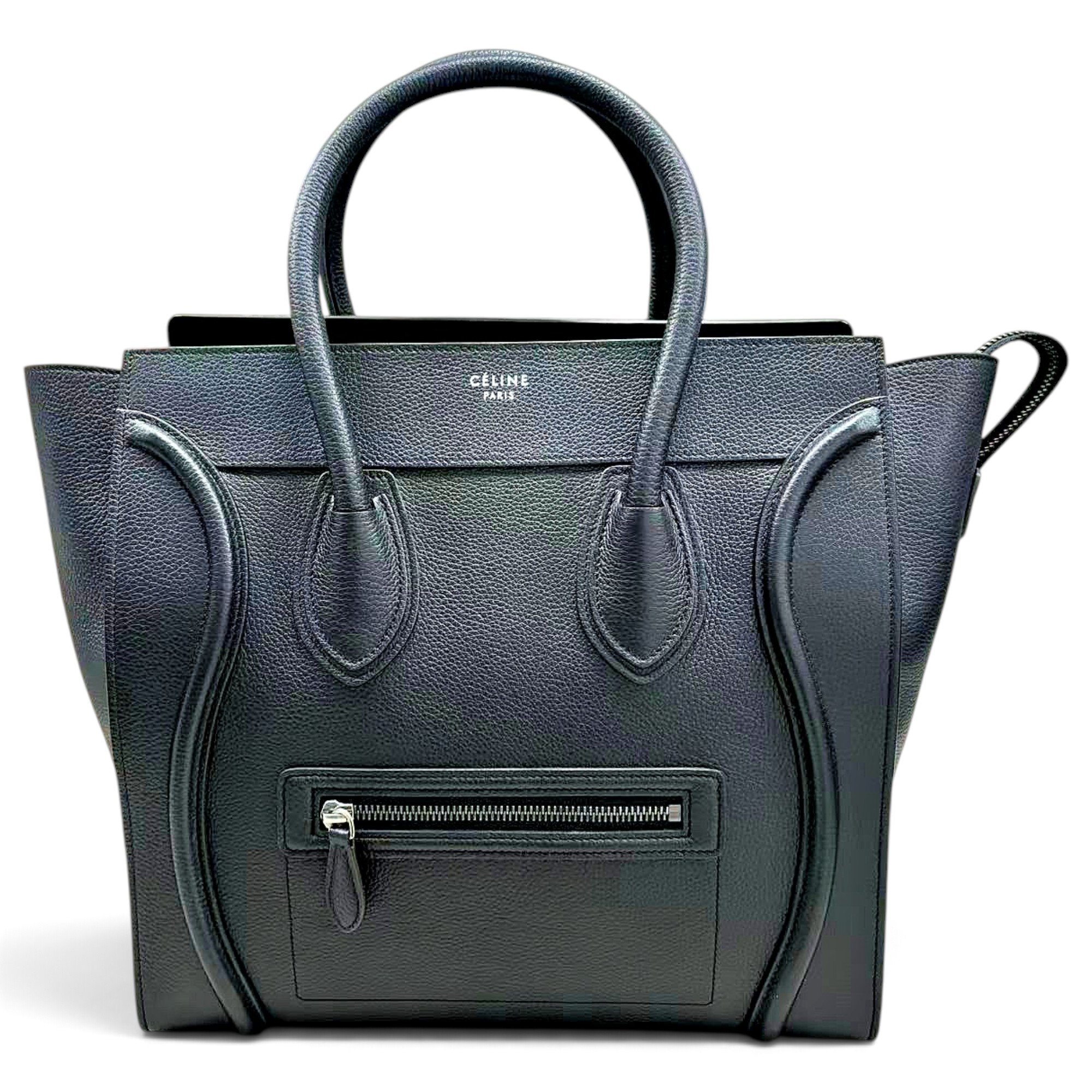 Luggage leather handbag