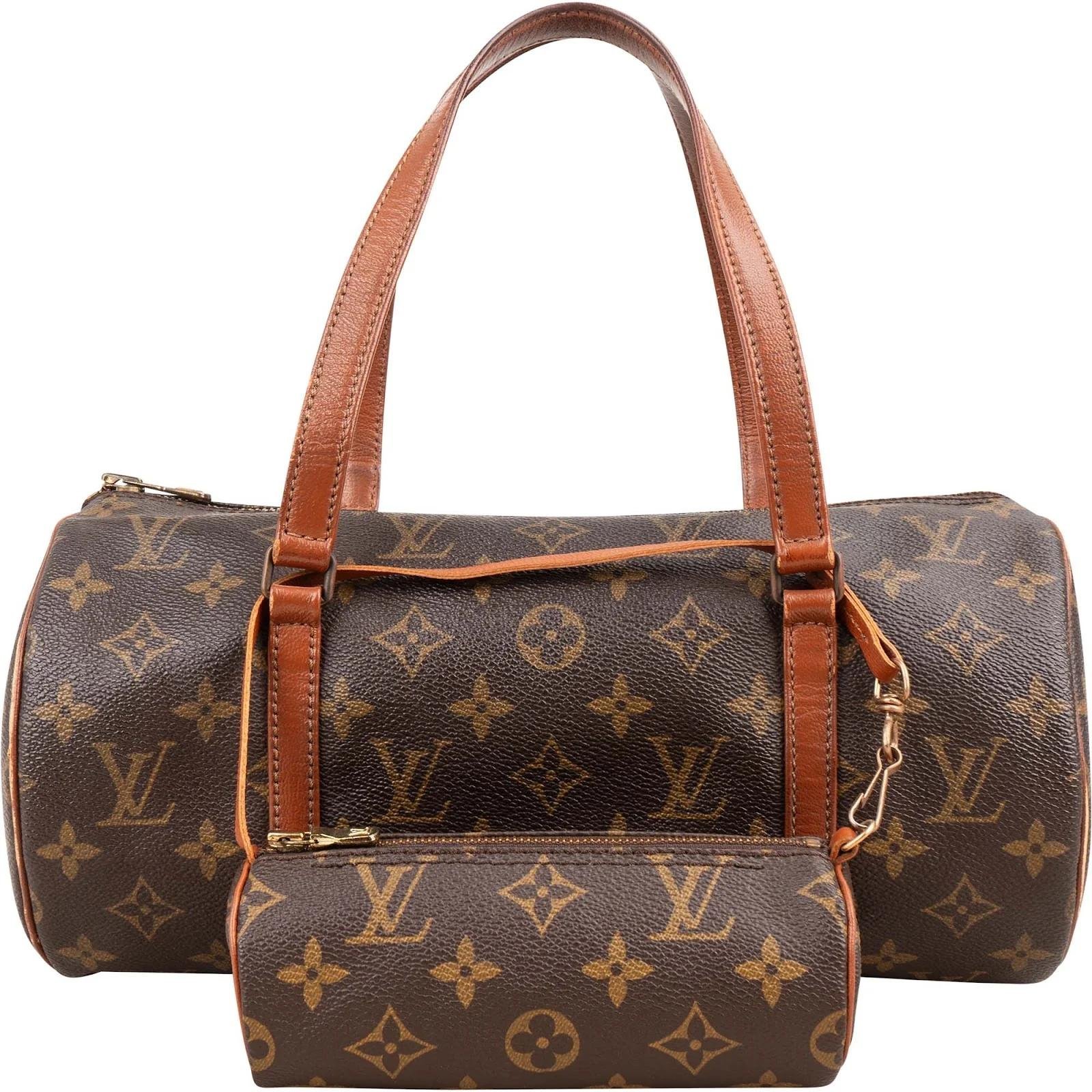 Papillon leather handbag