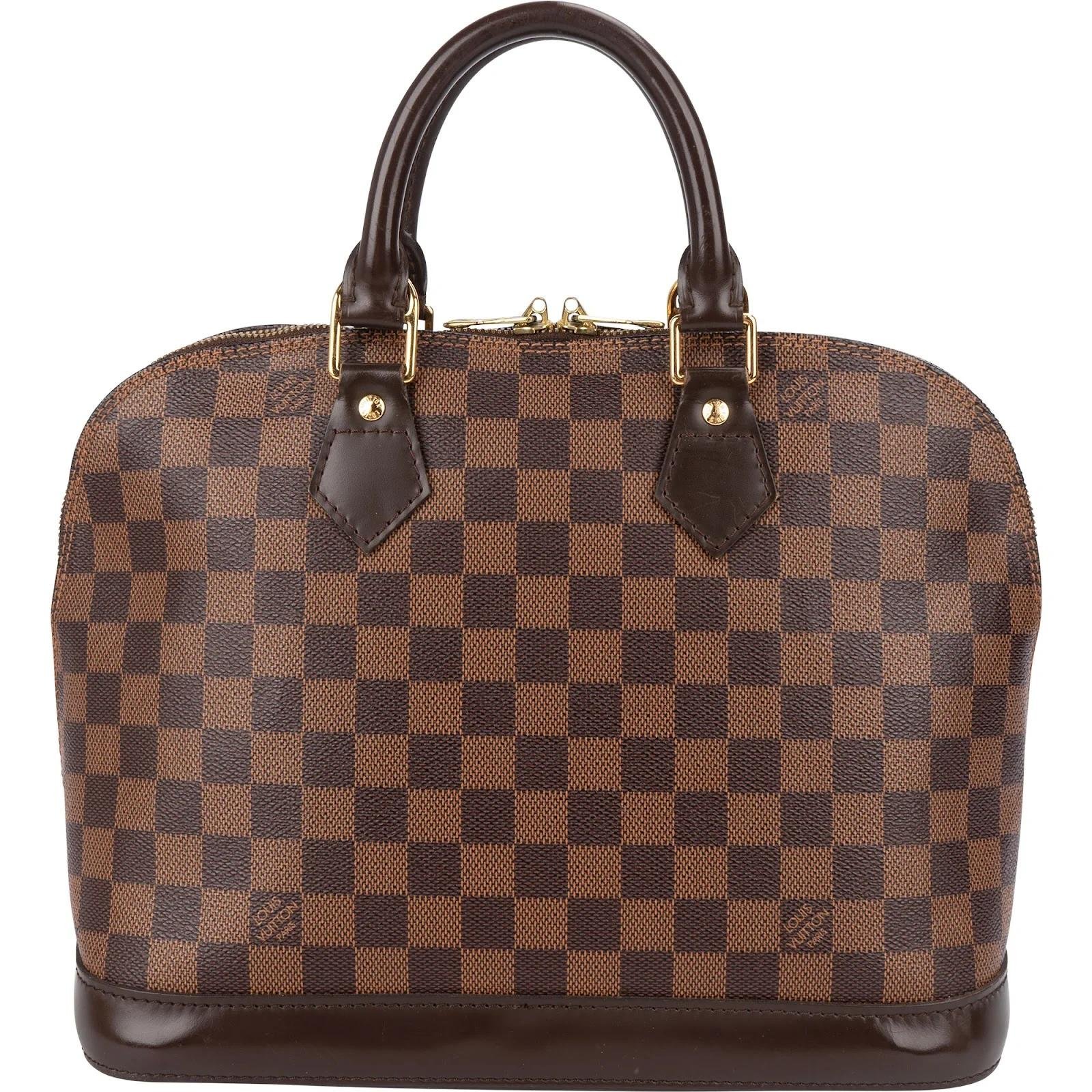 Alma leather handbag