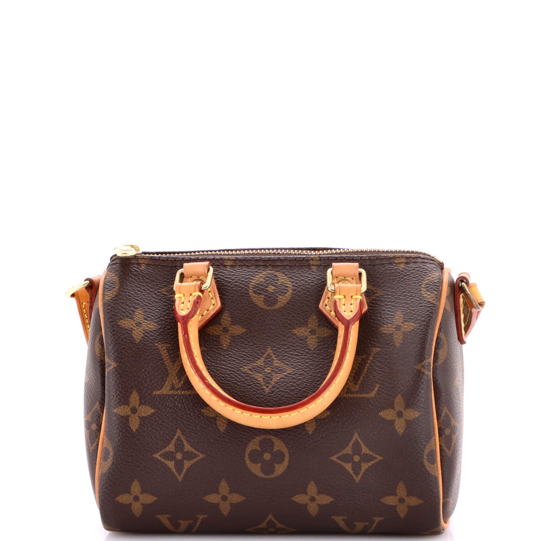 Speedy Bandouliere Bag Monogram Canvas Nano