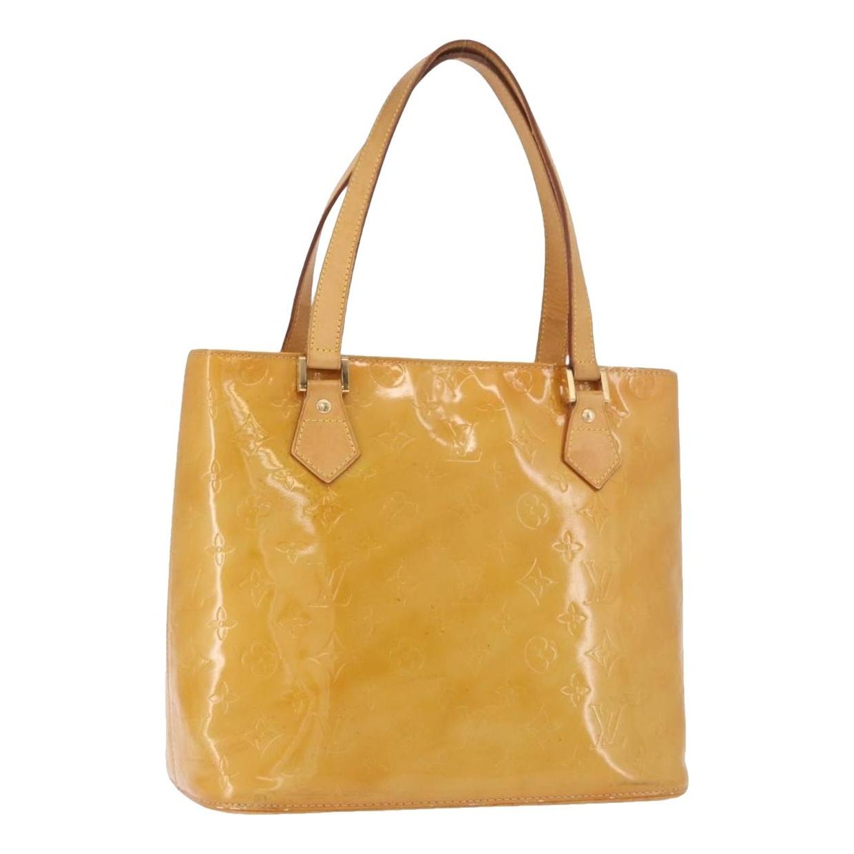 Houston patent leather handbag