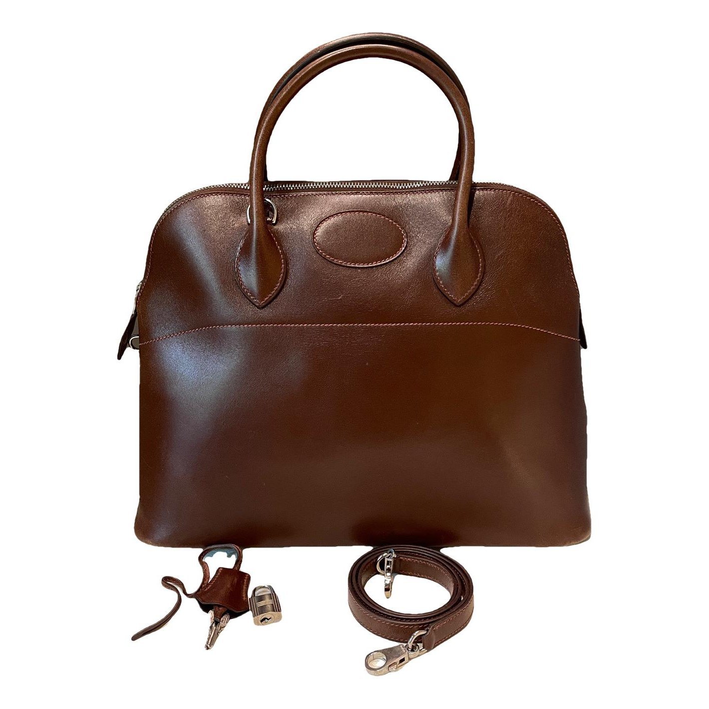 Hermes Bolide Handbag Box Calf Leather