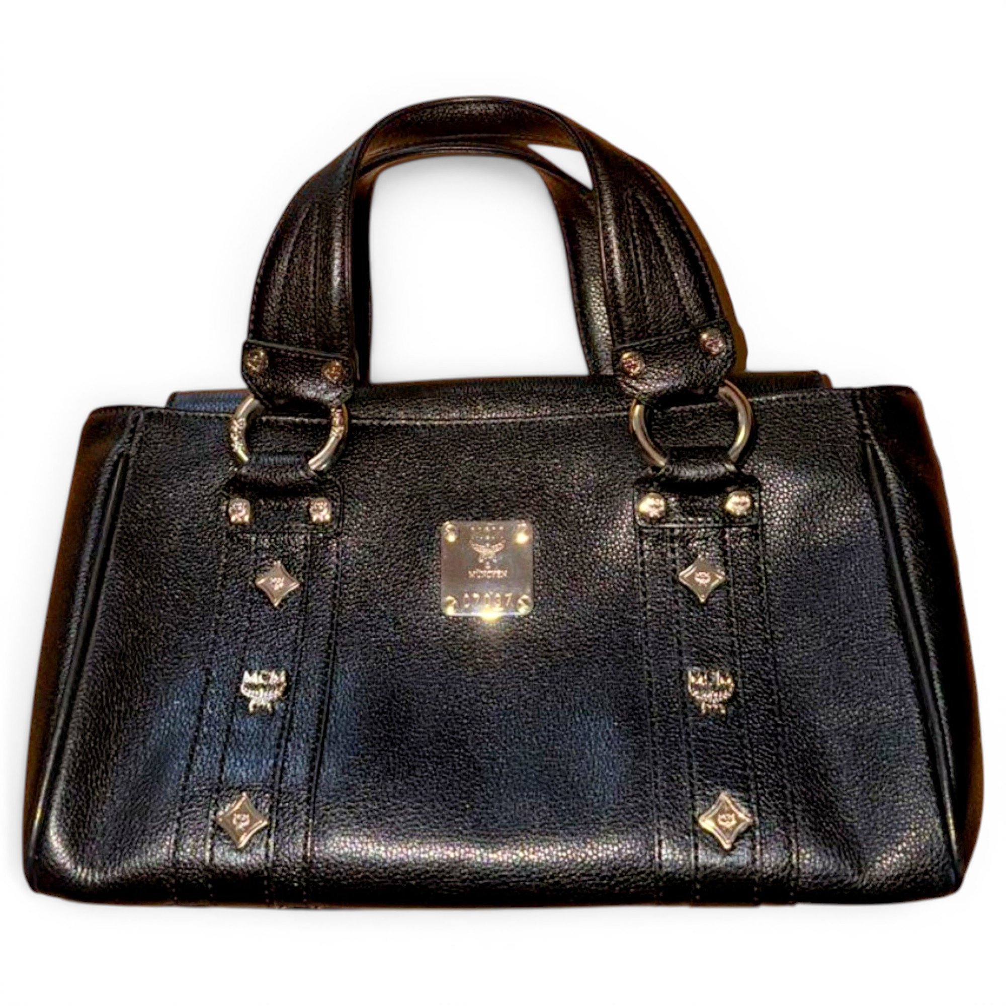 Leather handbag