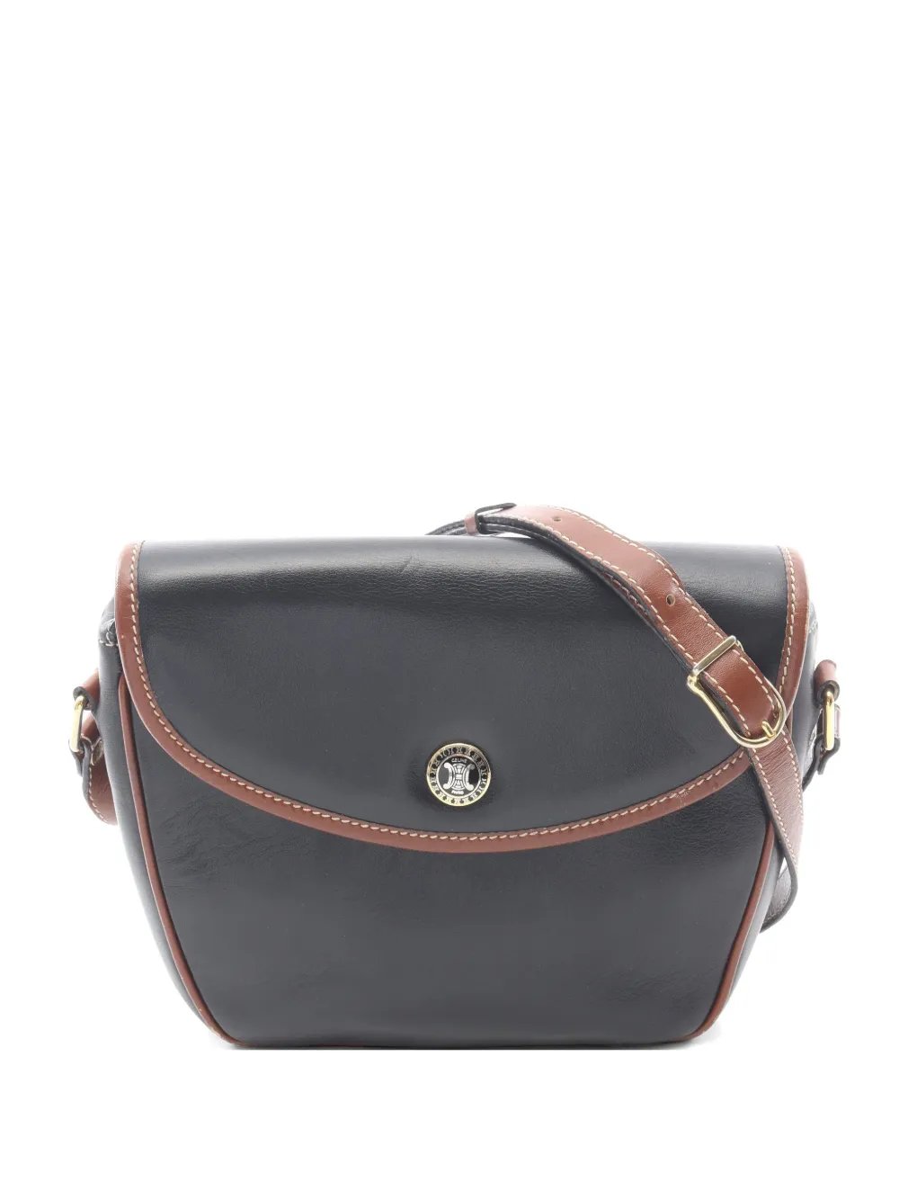 2000s Triomphe leather shoulder bag