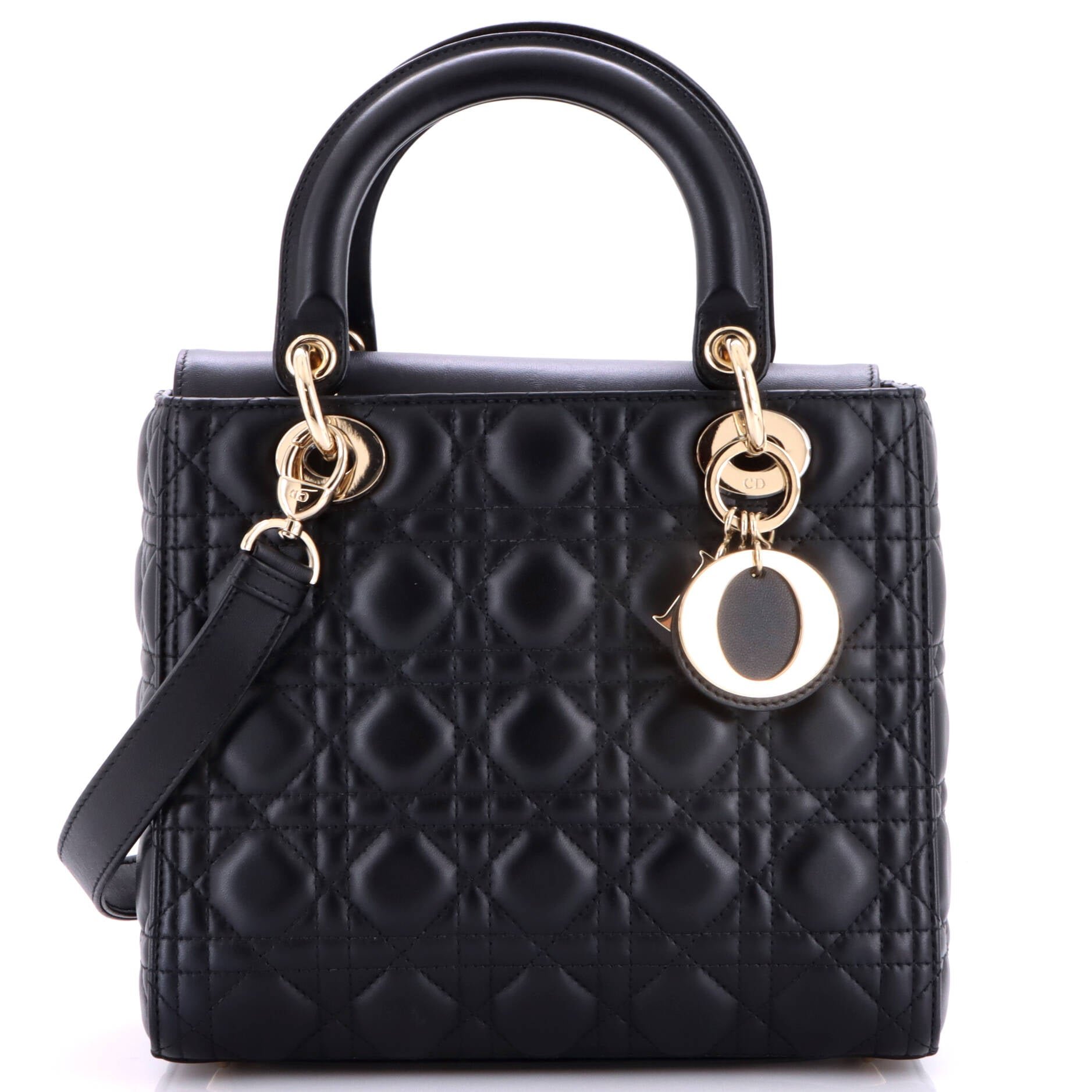 Lady Dior NM Bag Cannage Quilt Lambskin Medium