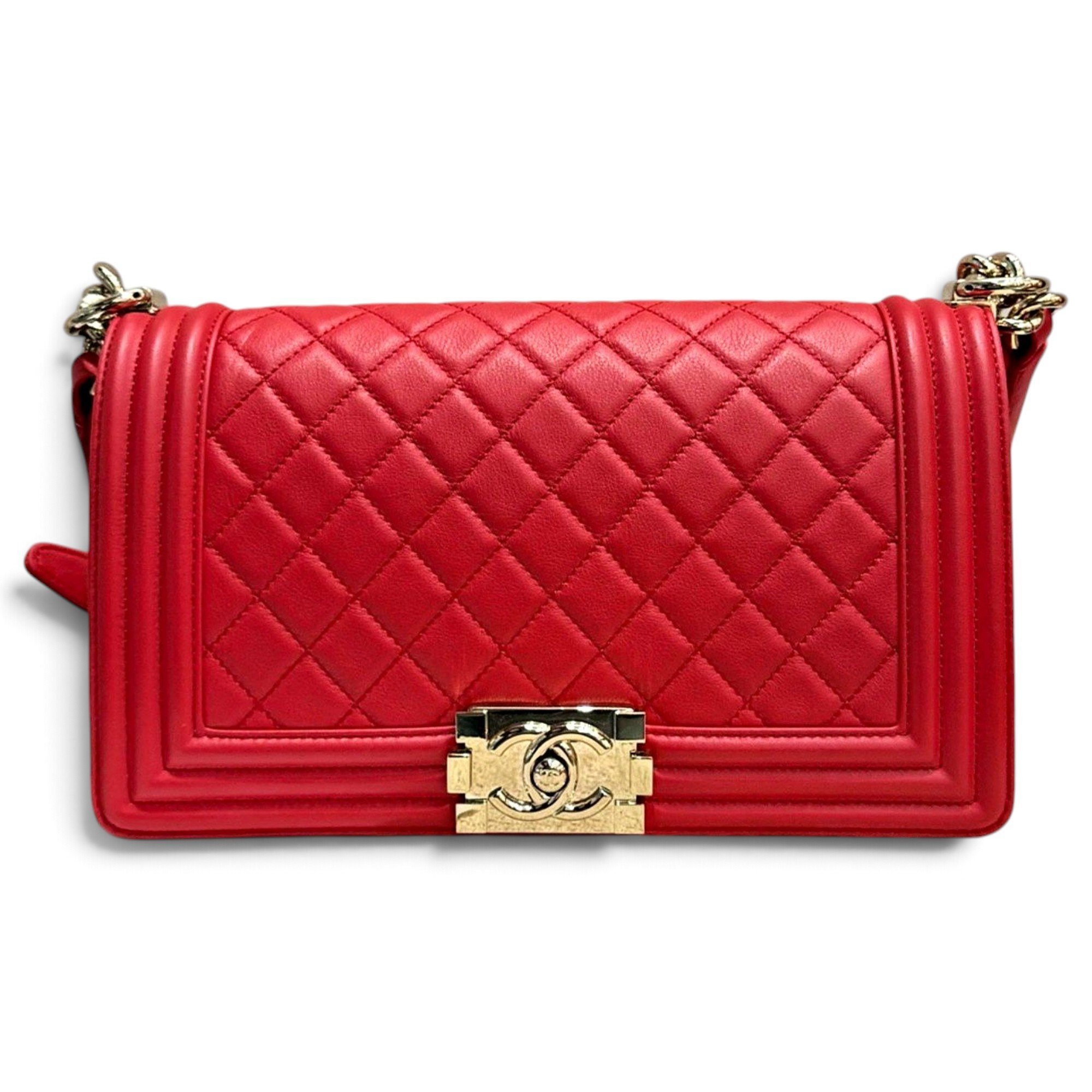Boy leather crossbody bag