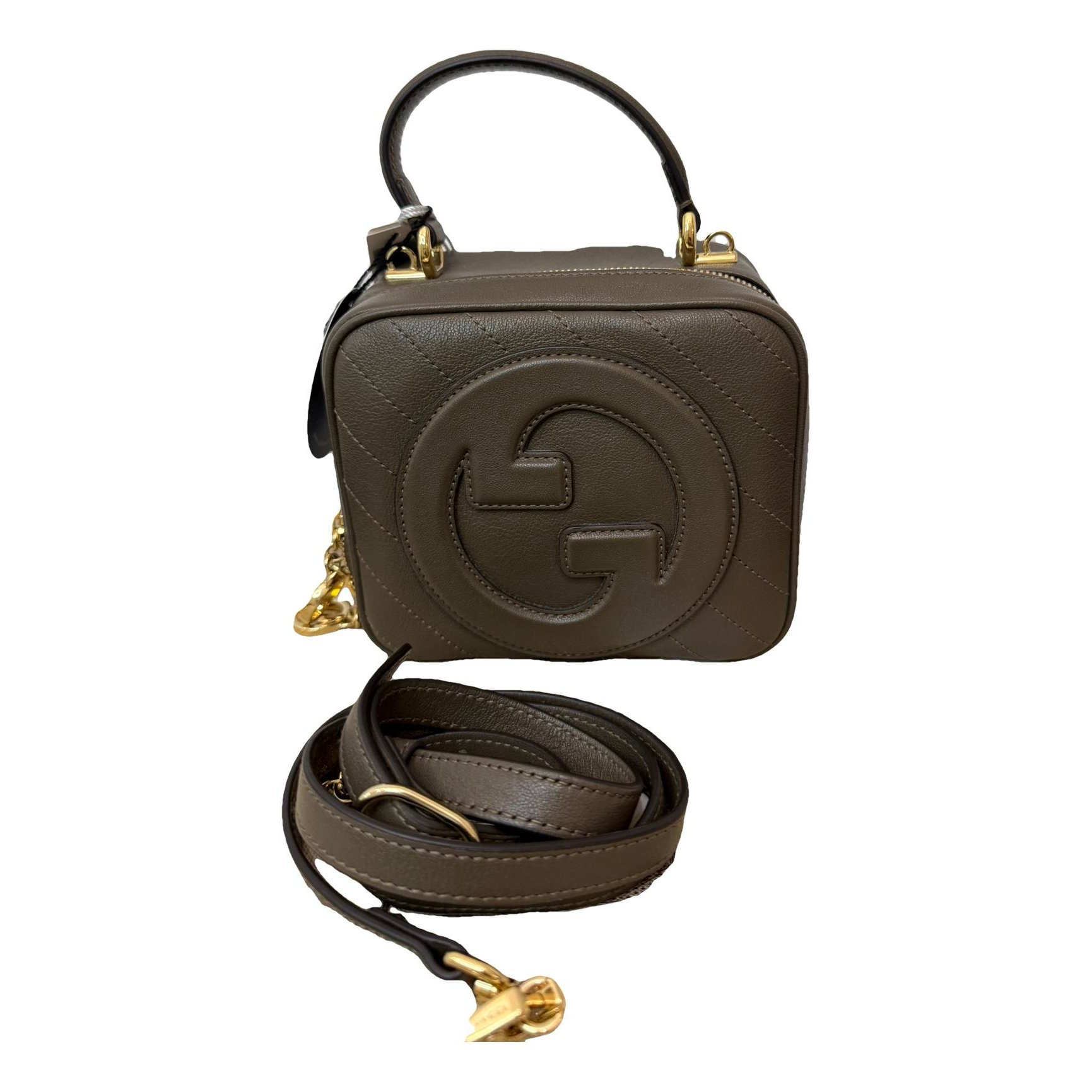 Leather crossbody bag